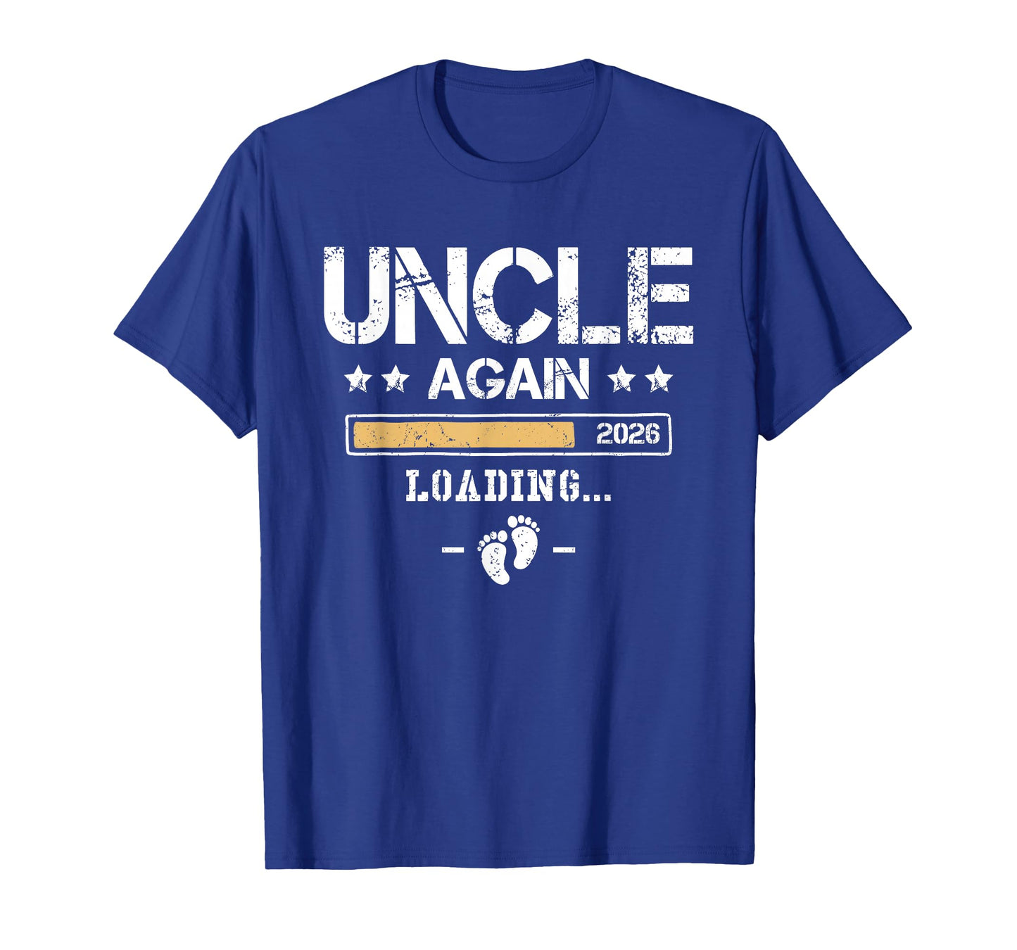 Uncle Again 2026 - Second Baby Funny Pregnancy Announcement T-Shirt