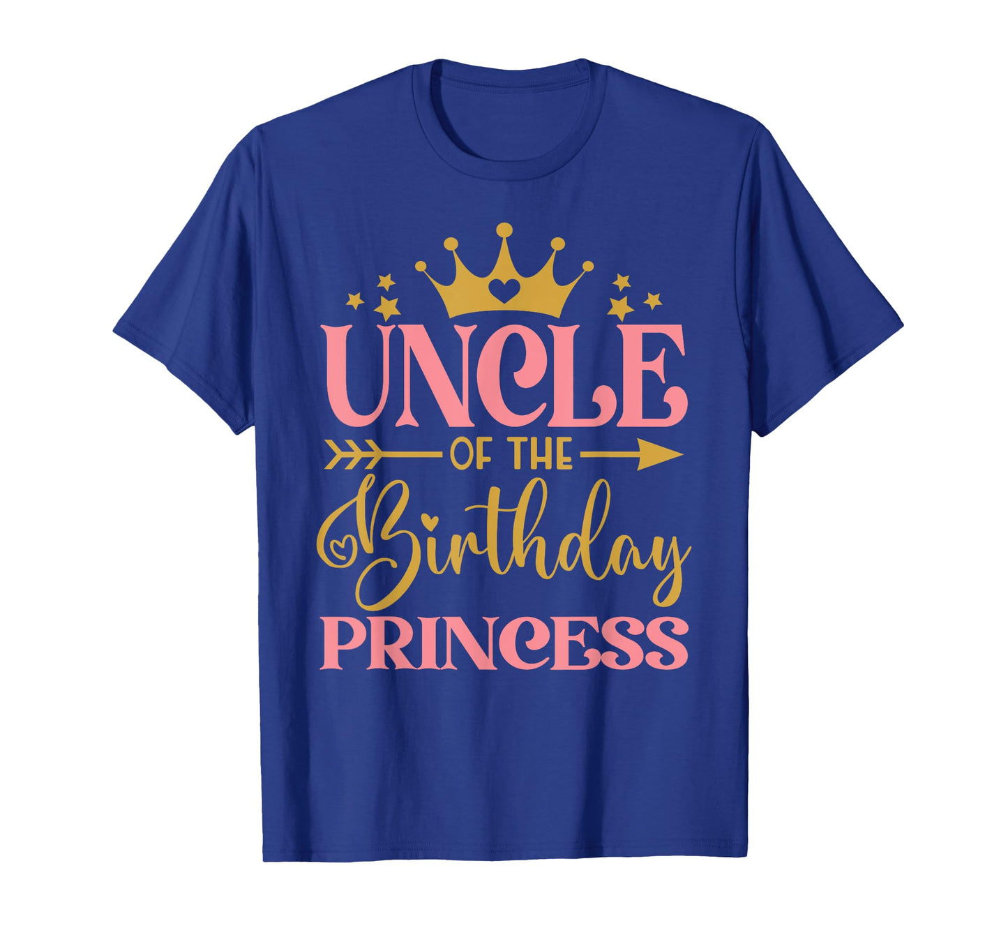 Uncle of The Birthday for Girl - 1st Birthday Princess Girl T-Shirt