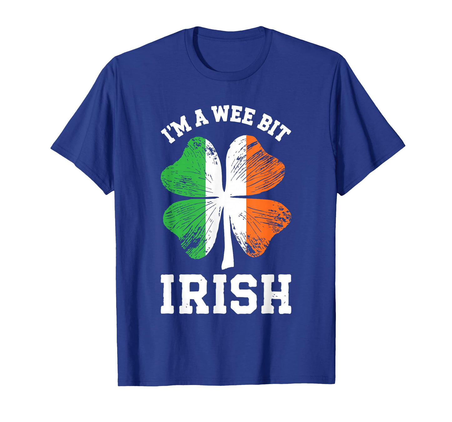 I'm A Wee Bit Irish Shirt Men Women Kids St Patricks Day T-Shirt