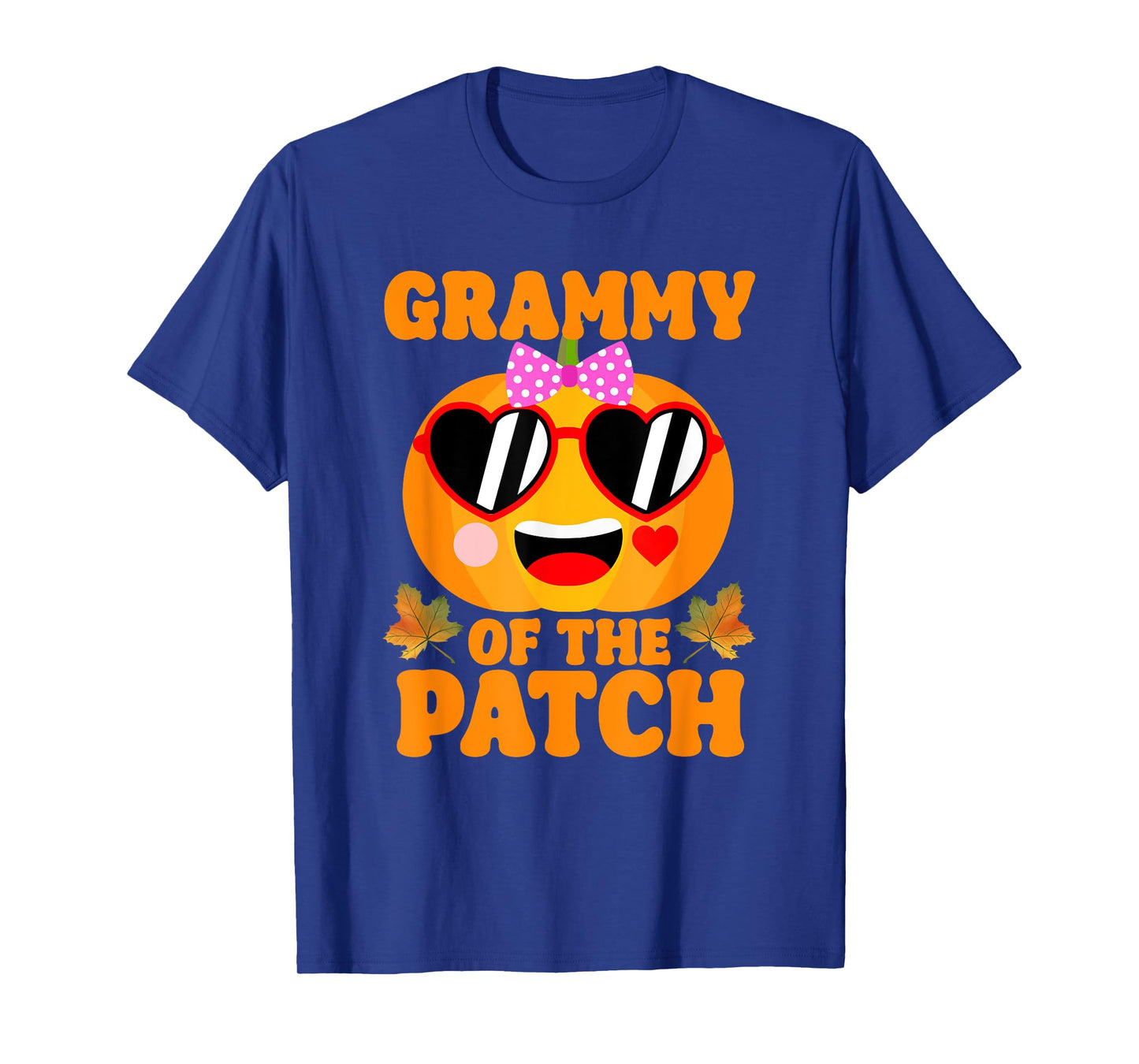 Grammy Of The Patch Pumpkin Halloween Family Matching T-Shirt