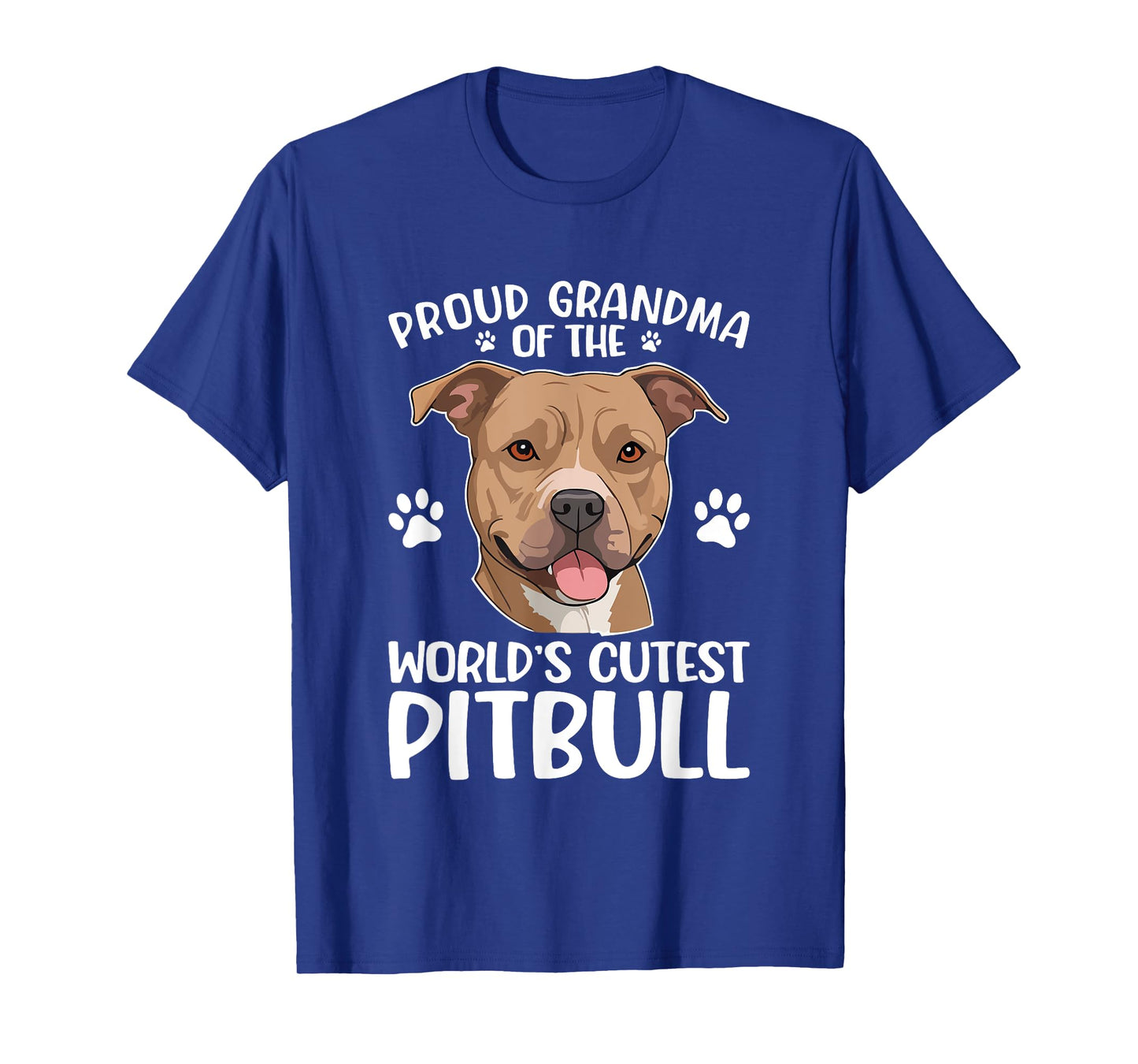 Proud Grandma World's Cutest Pitbull T-Shirt