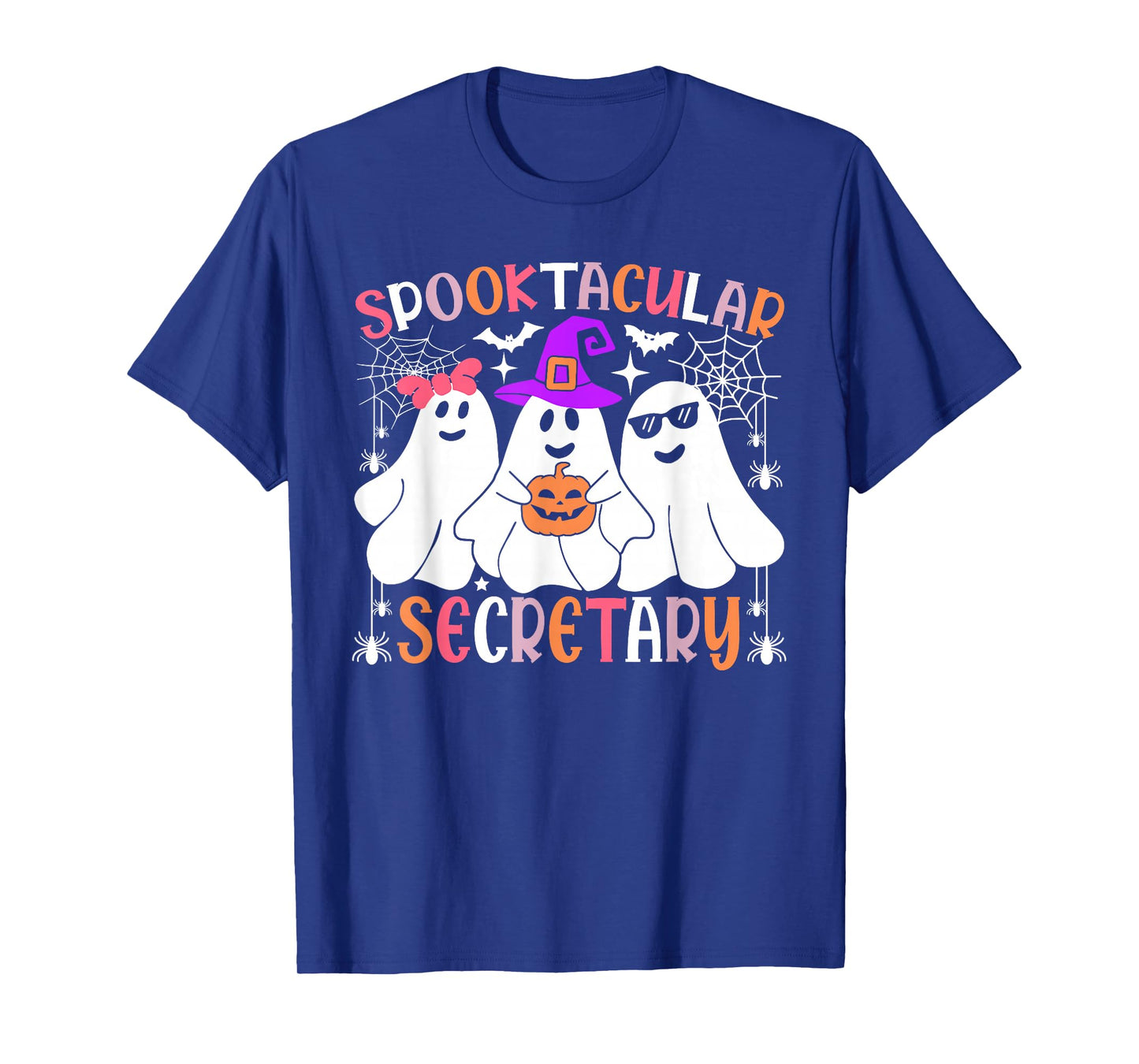 Spooktacular Secretary Funny Halloween Costume T-Shirt
