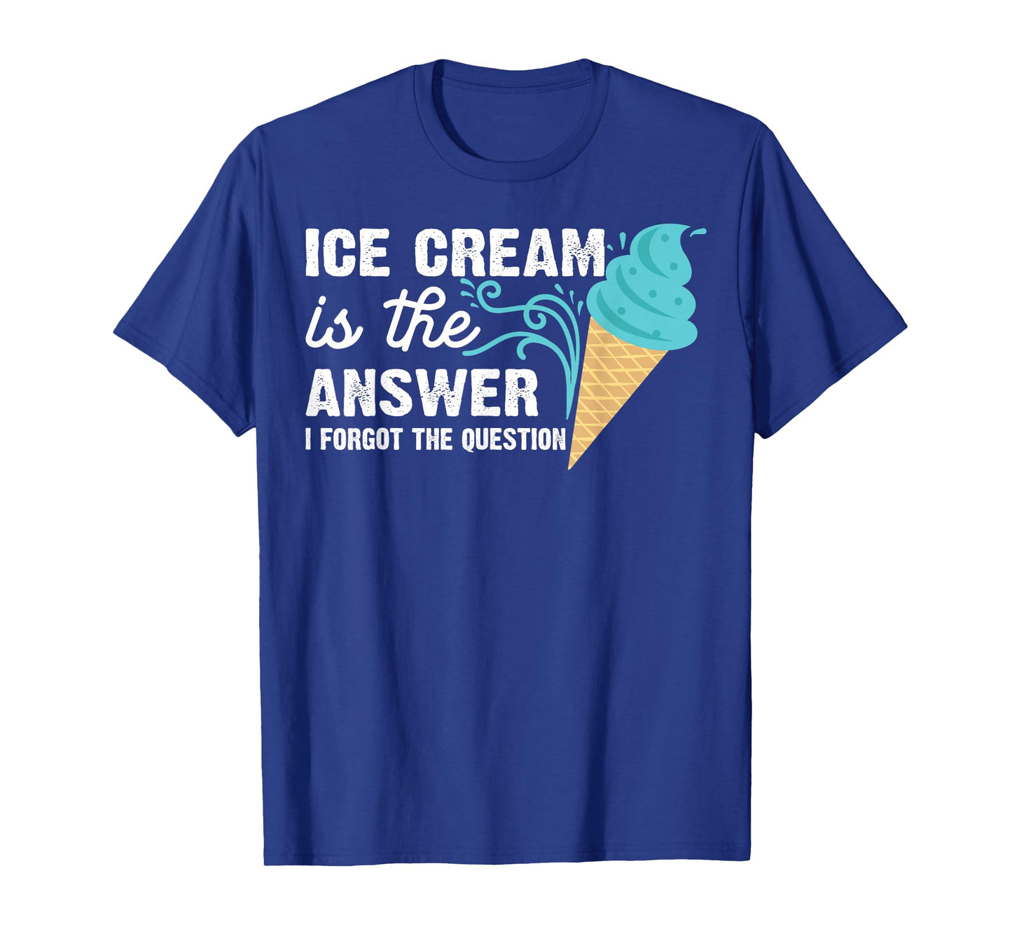 Funny Ice Cream Art for Men Women Kids Dessert Ice Cream T-Shirt
