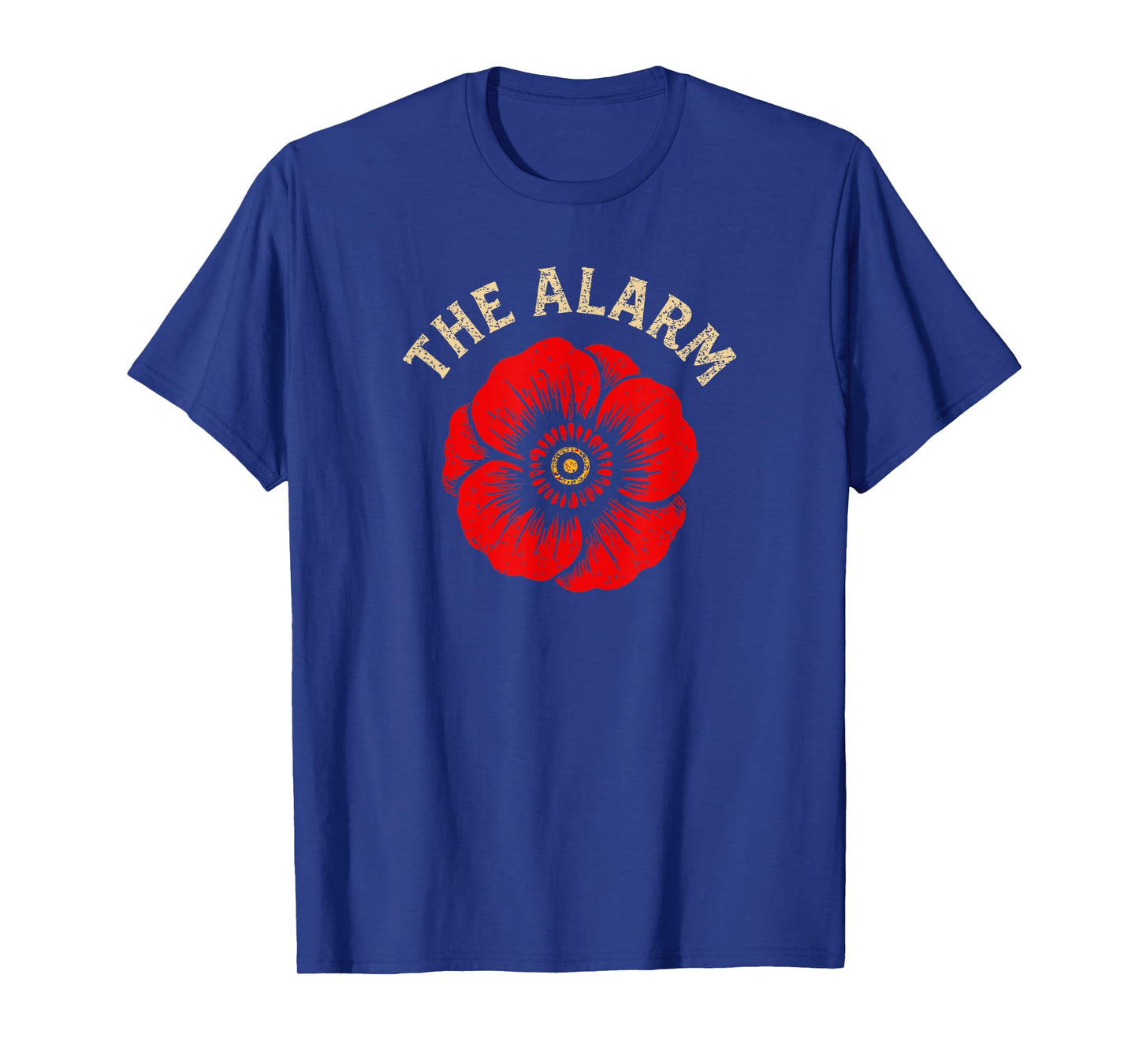 Vintage Design Novelty The Alarm Retro Style Music Musician T-Shirt