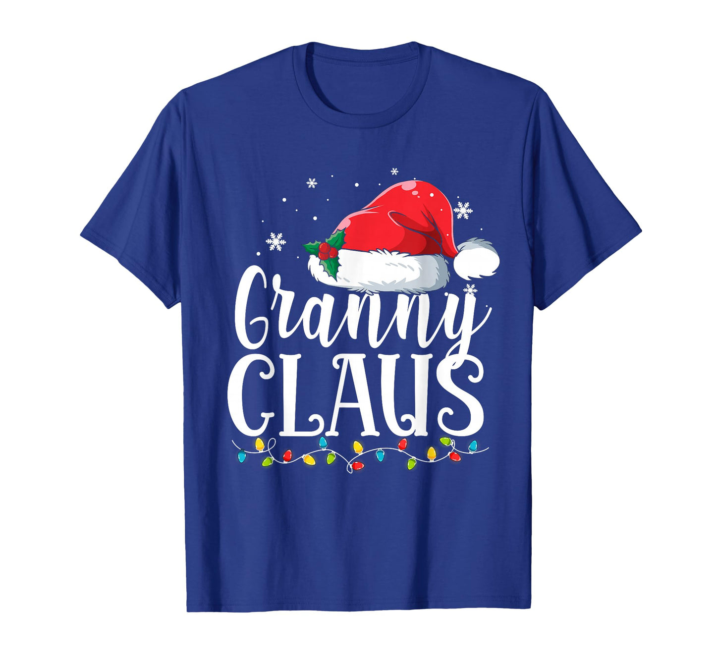 Granny Claus Christmas Family Matching Pajamas Funny Xmas T-Shirt
