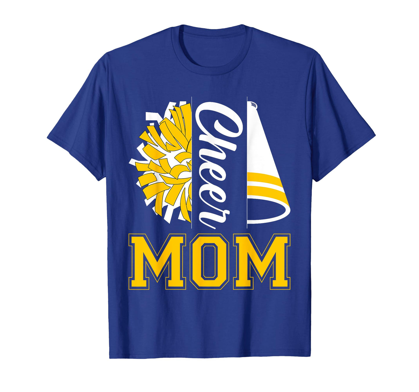Vintage Cheer Mom Proud Cheerleader Mama Mother Women T-Shirt