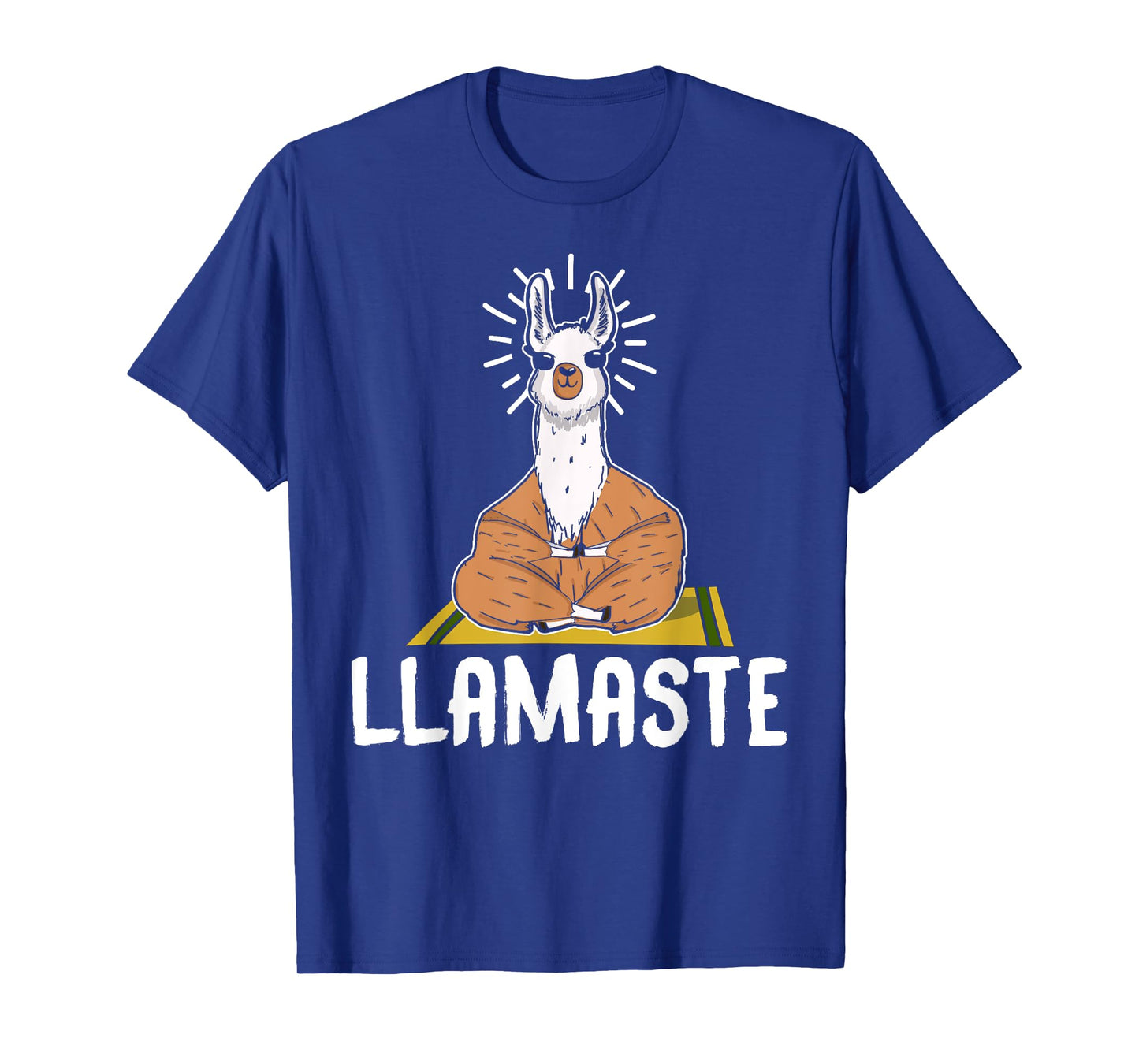 Llamaste Funny Yoga Llama Meditation Zen Lover T-Shirt