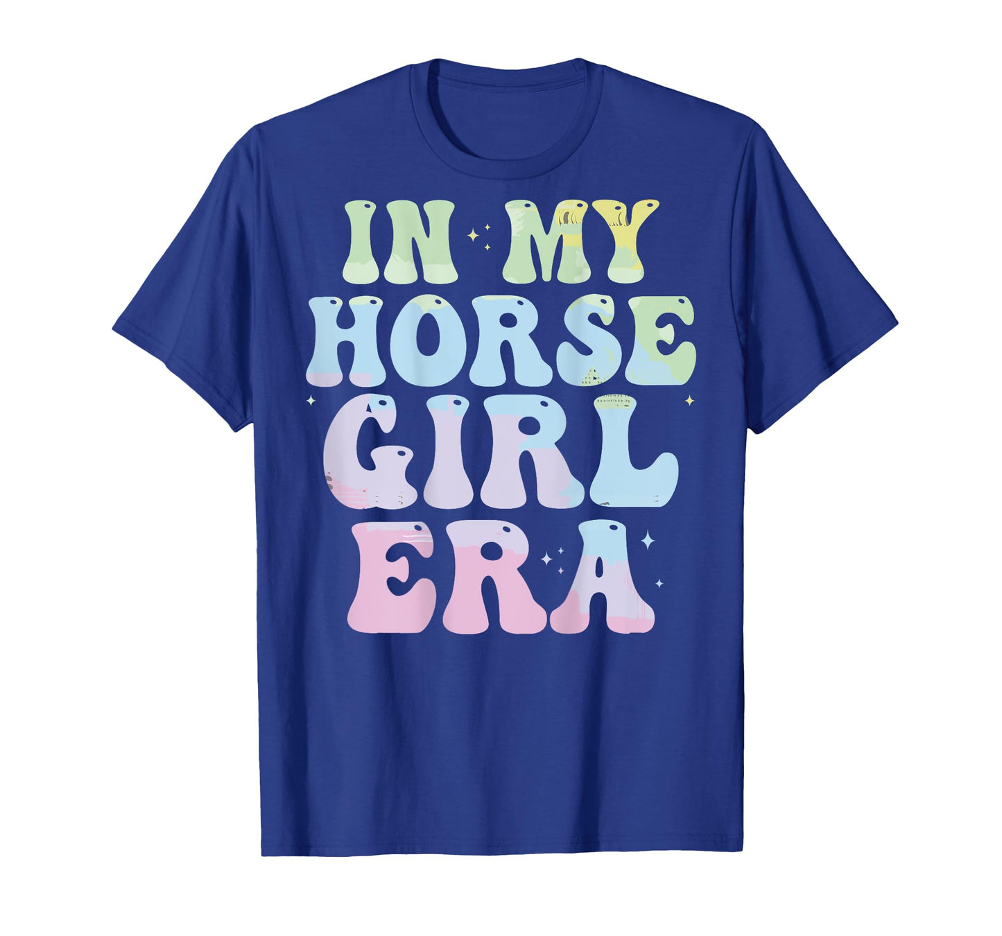 In my horse girl era Equestrian Horse Riding girls (on back) T-Shirt