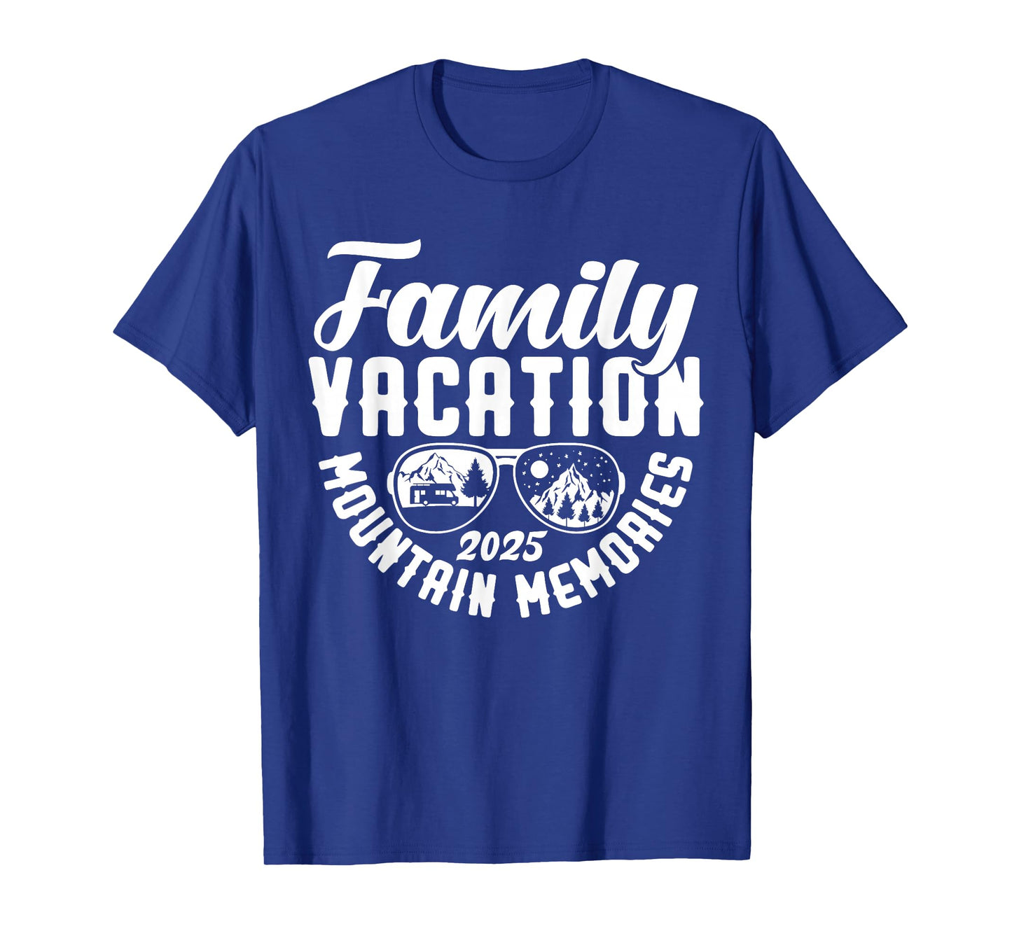 Family Vacation 2025 Mountain Memories Matching Family Group T-Shirt