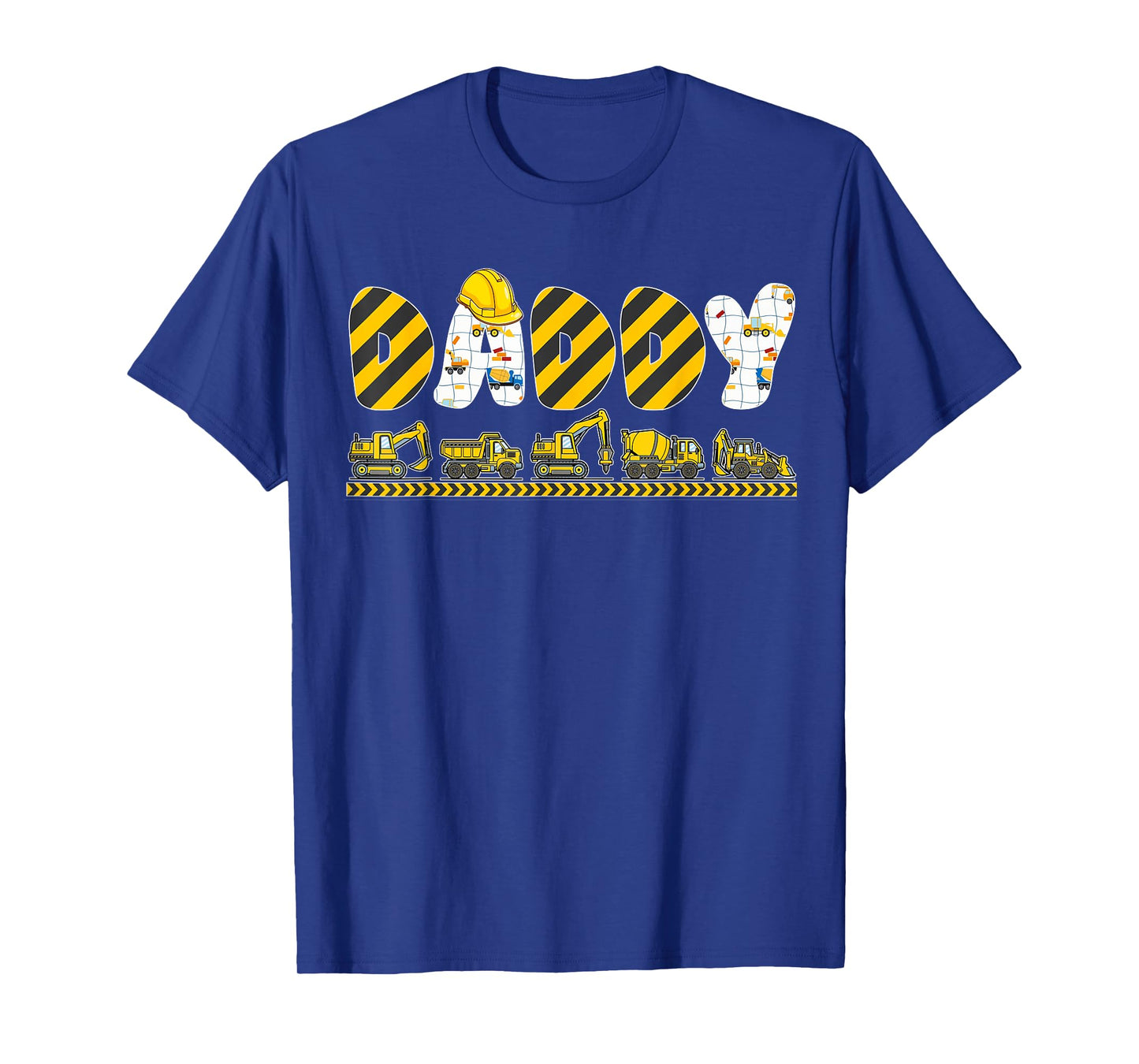 Mom Dad Construction Birthday Daddy Excavator Digger Tractor T-Shirt