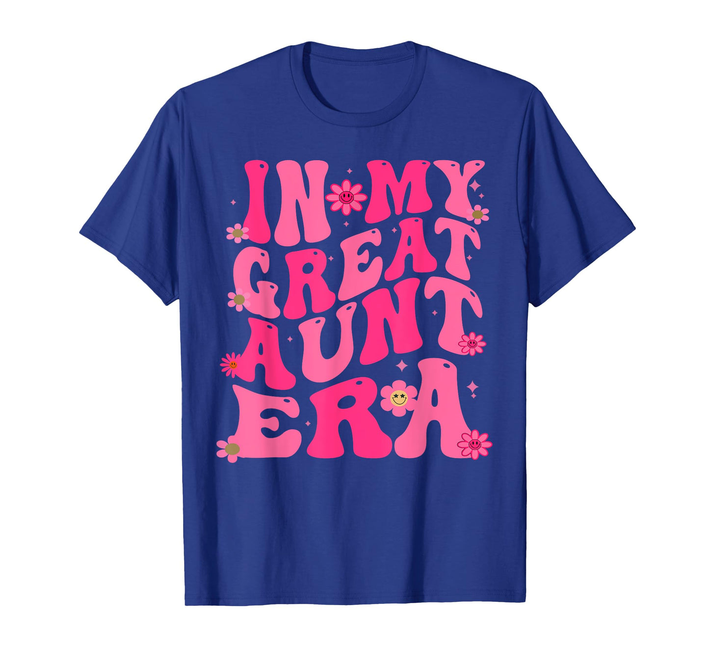 in My Great Aunt Era Baby Announcement Aunt Mother's Day T-Shirt