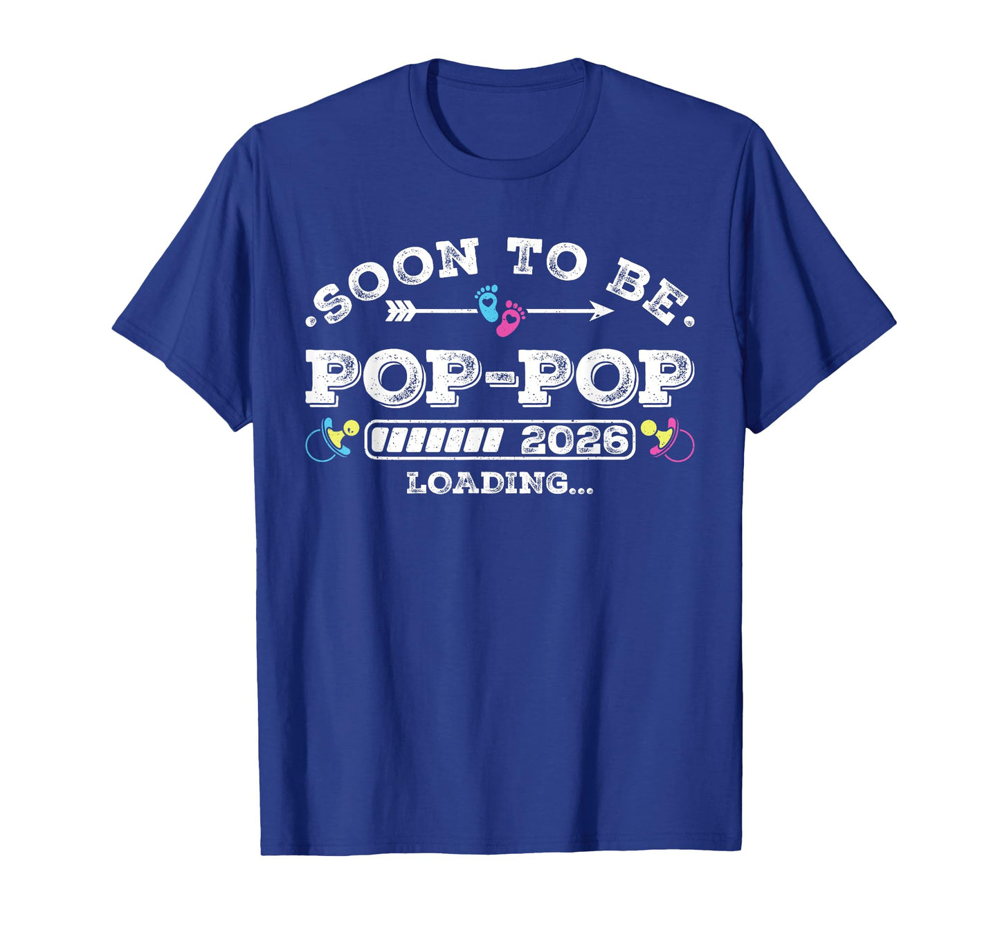 Soon to Be Pop-Pop 2026 Loading for Pregnancy Announcement T-Shirt