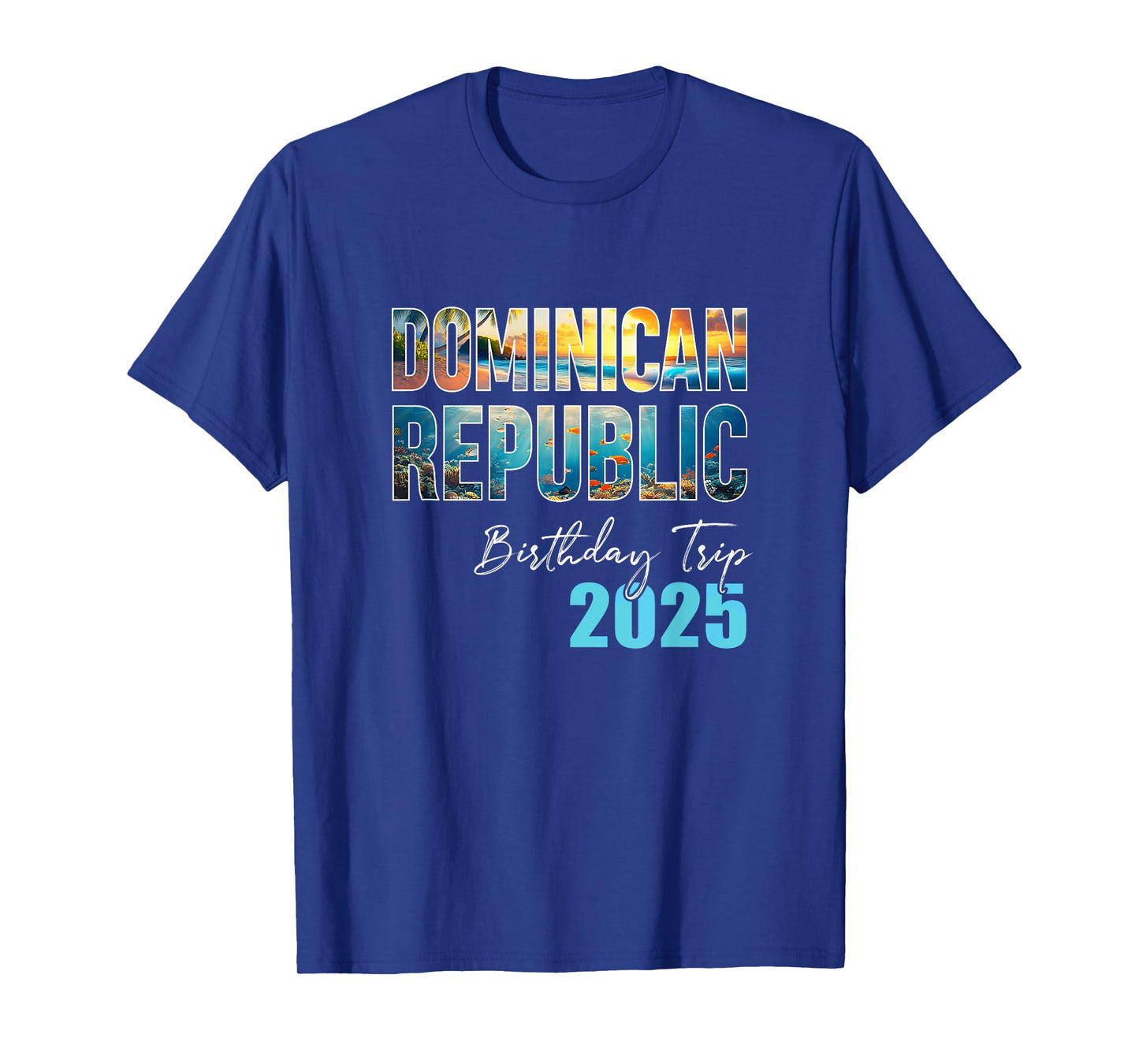 Dominican Republic Birthday Trip 2025 Vacation Party Crew T-Shirt