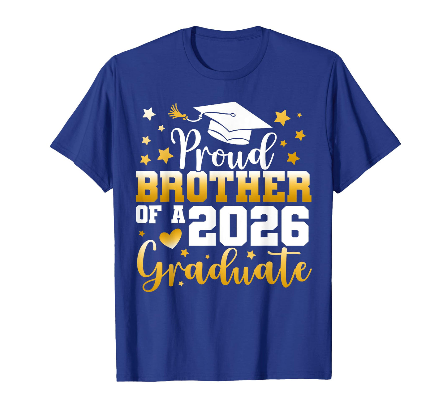 Graduation Family Proud Brother Of A 2026 Graduate Senior T-Shirt