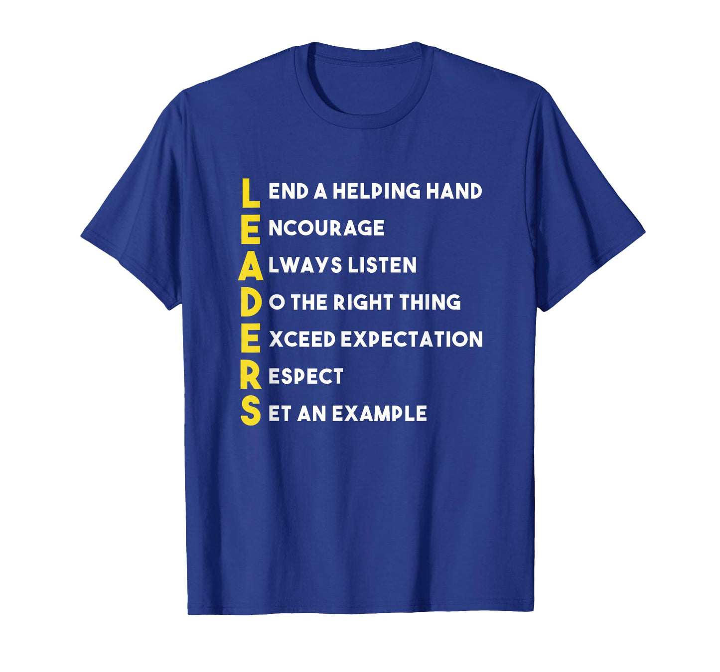Leader Definition Leadership Office Teamwork Influencer Boss T-Shirt