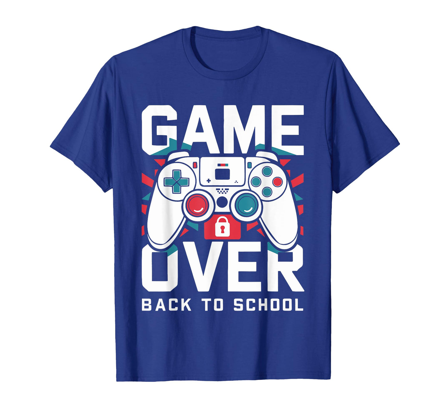 Game Over Back To School Shirt First Day Of School Boy Girl T-Shirt