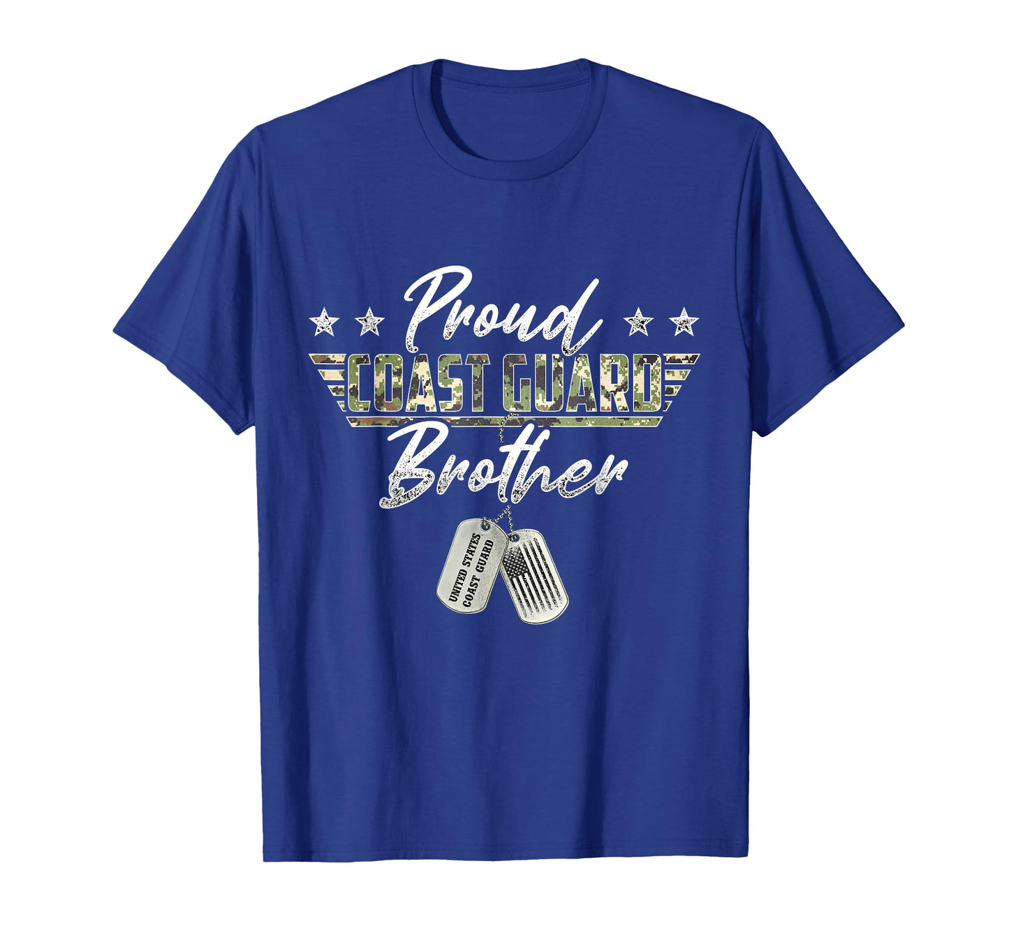 Proud Coast Guard Brother American Military Gifts T-Shirt