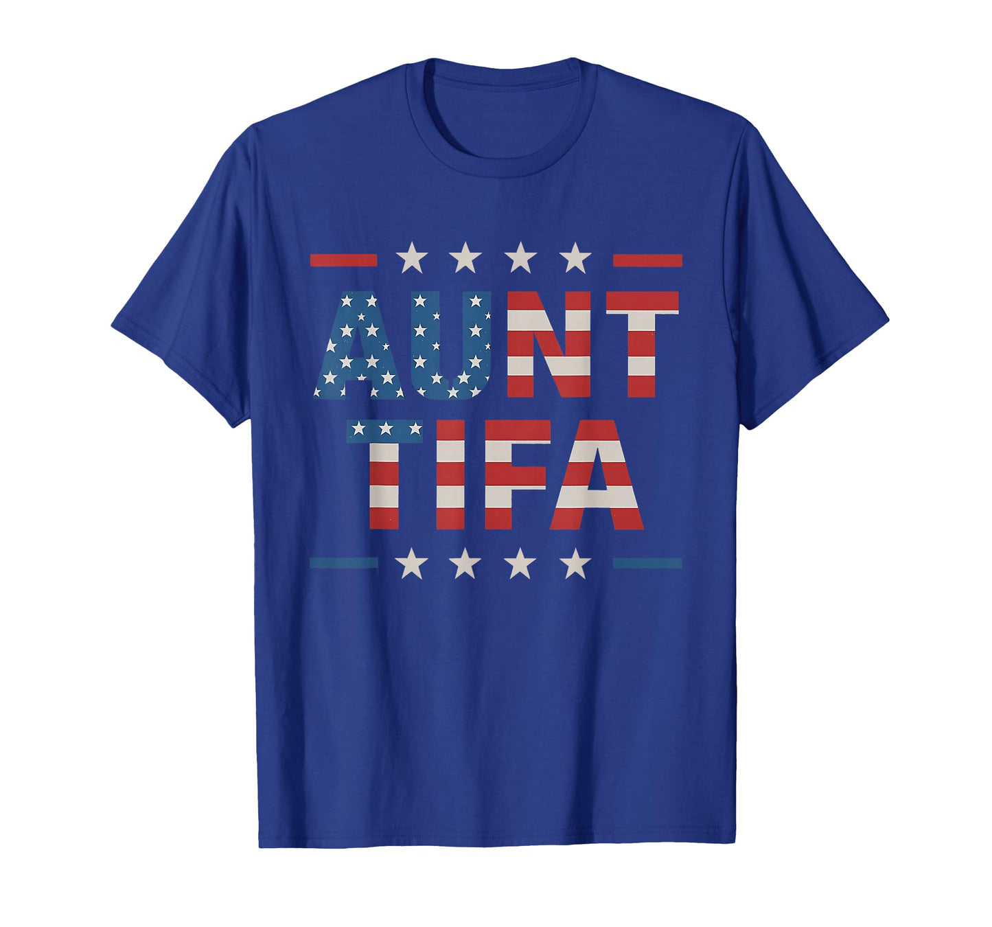 Aunt Tifa American Flag T-Shirt