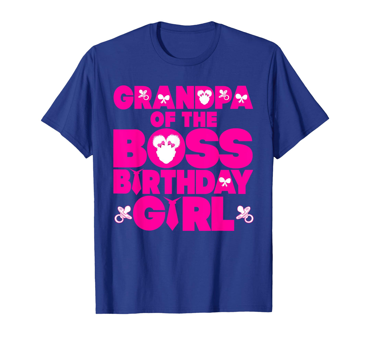 Grandpa Of The Boss Birthday Girl Baby Family Decorations T-Shirt