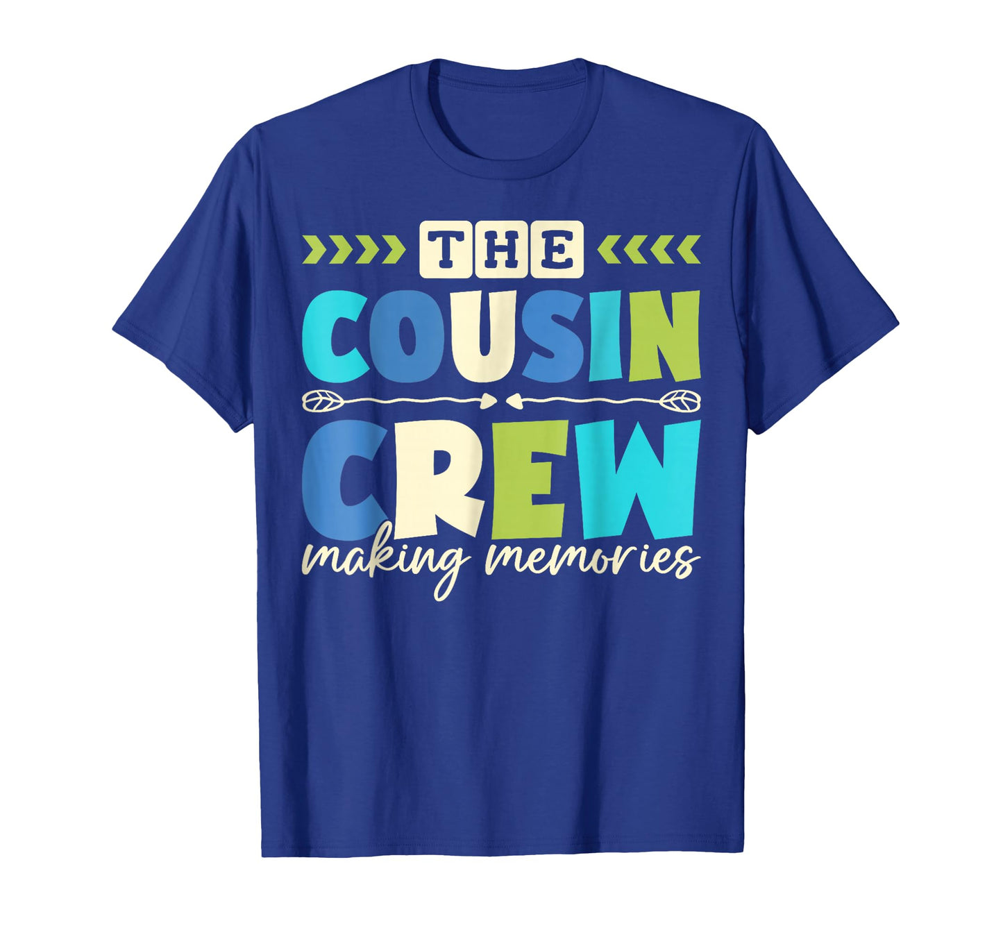Cousin Crew 2025 Making Memories Family Vacation Camp Kids T-Shirt