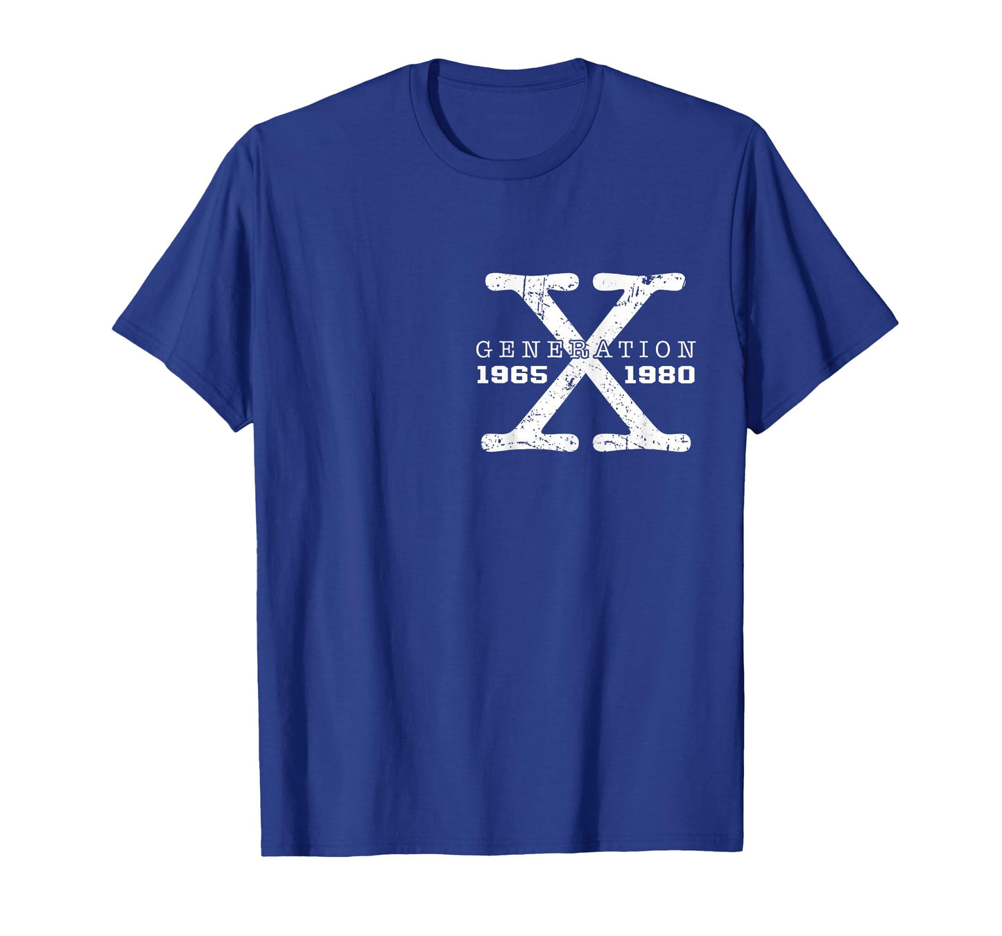 Generation X Raised On Hose Water And (on back) Gen X T-Shirt