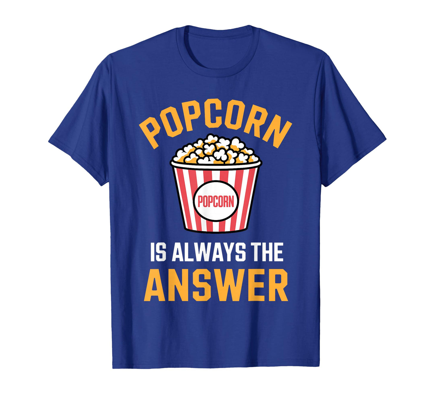 Funny Popcorn Costume for Men Women Popcorn Lover Pop Corn T-Shirt