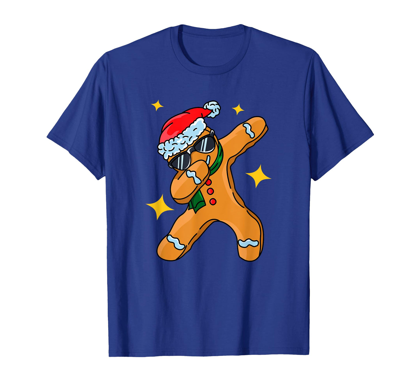 Dabbing Gingerbread Christmas Funny Merry Christmas T-Shirt