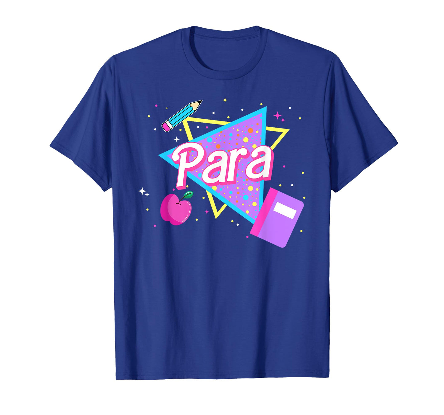 Cute Paraprofessional Shirt 80's 90's Style Retro Old School T-Shirt