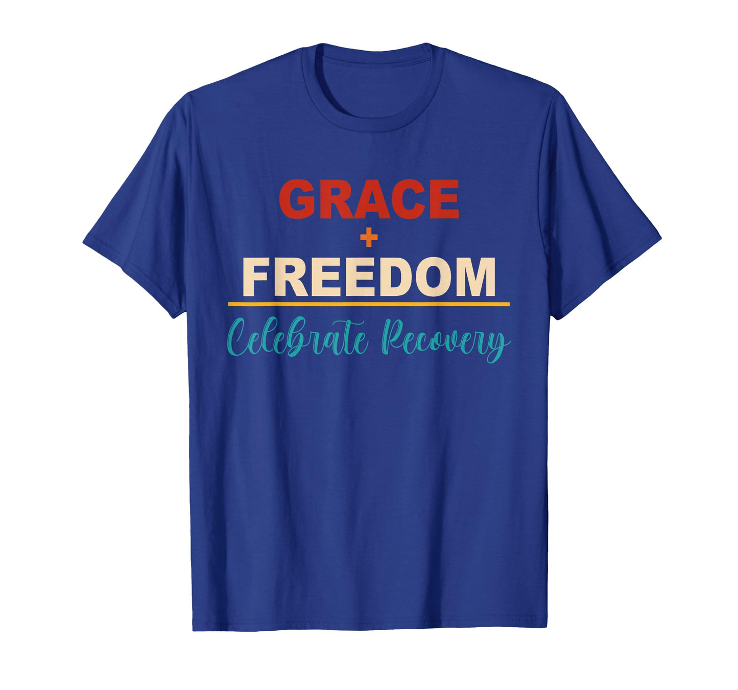 Grace+Freedom Celebrate Recovery Peace Love Apparel T-Shirt