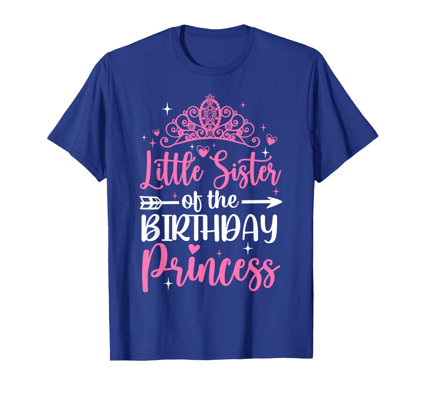 Little Sister Of The Birthday Princess Bday Girl Kid Family T-Shirt