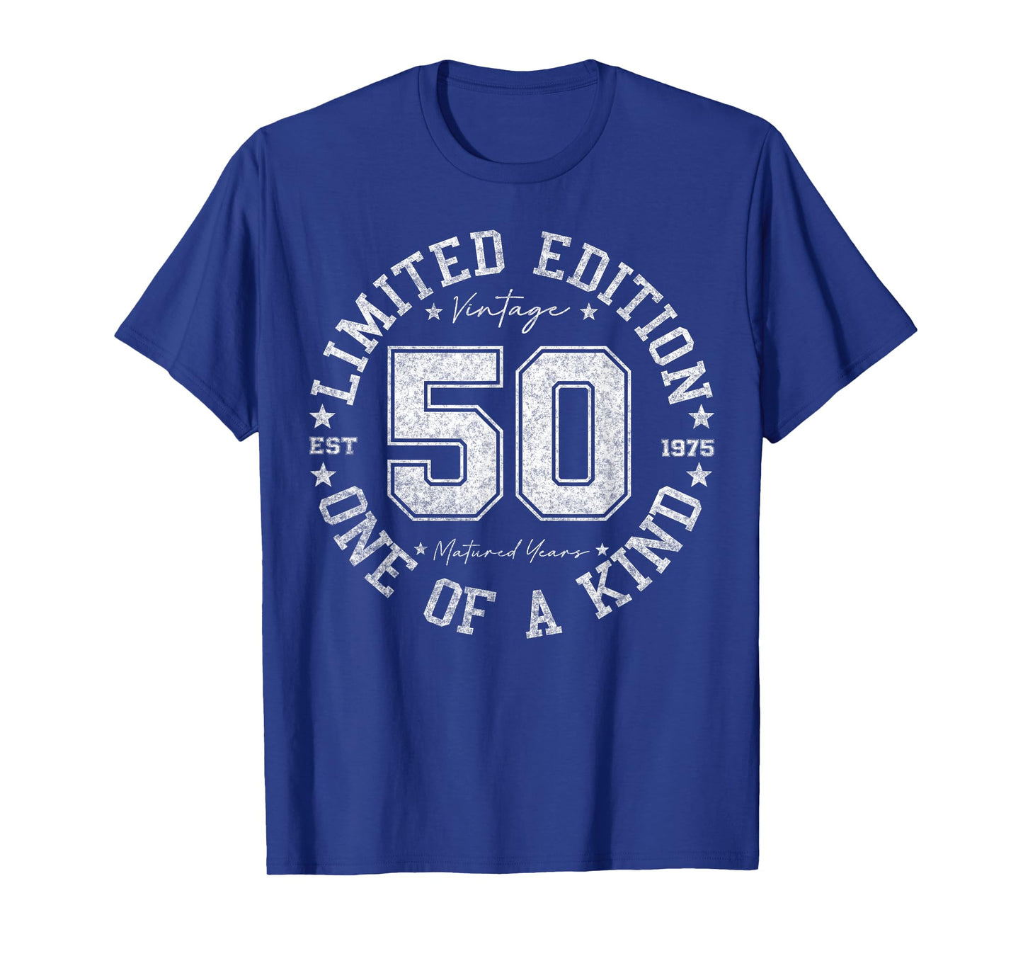 50 Year Old Gifts Vintage 1975 Limited Edition 50th Birthday T-Shirt