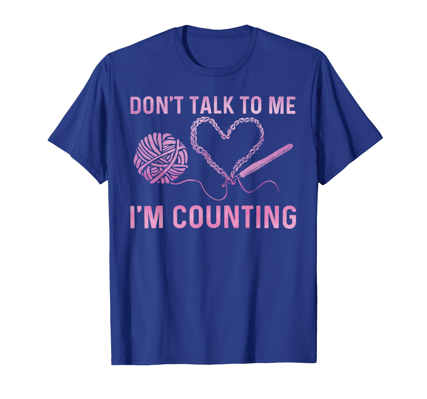 Funny Crocheting Art For Men Women Crocheter Crochet Lover T-Shirt