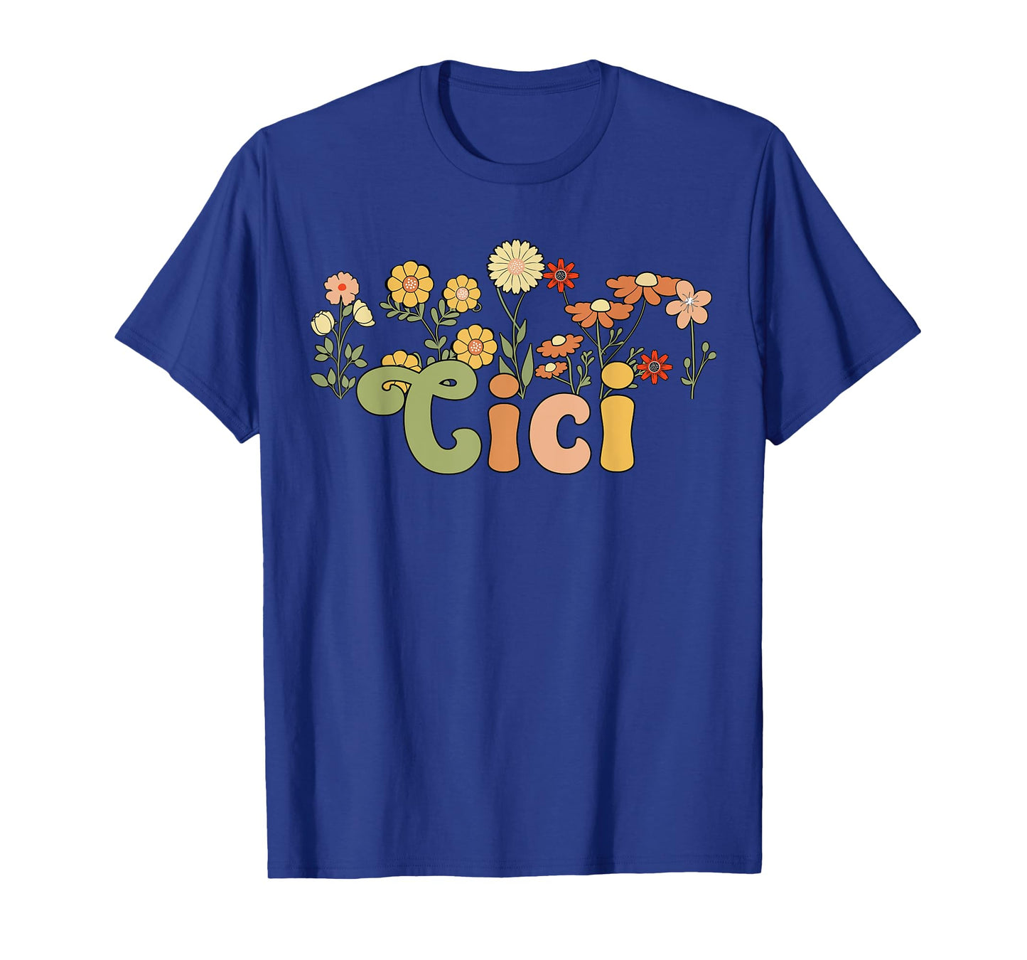 Cici Grandma Groovy Cici Grandmother T-Shirt
