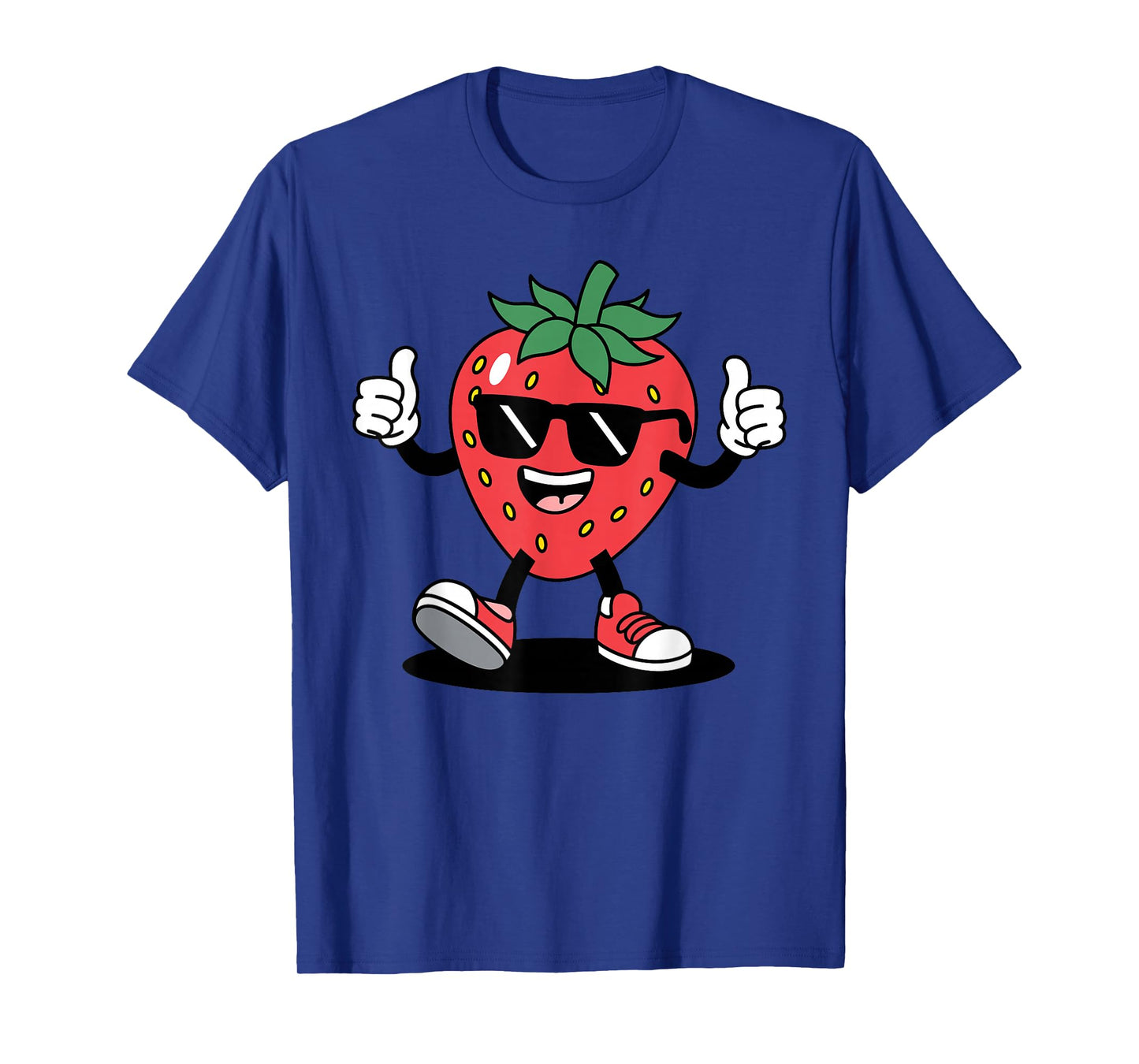 Funny Strawberry Design For Boys Men Fruit Strawberry Lover T-Shirt