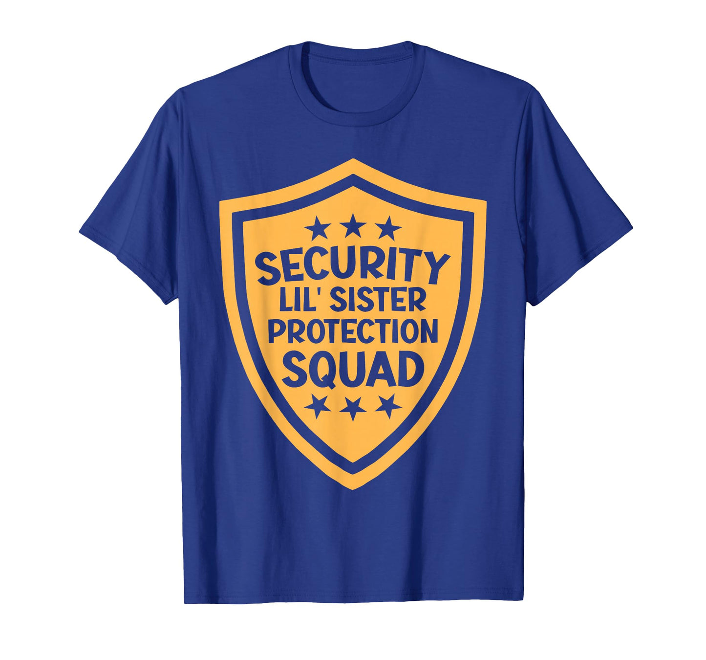 Big Brother Security Lil' Sister Protection Squad Pregnancy T-Shirt
