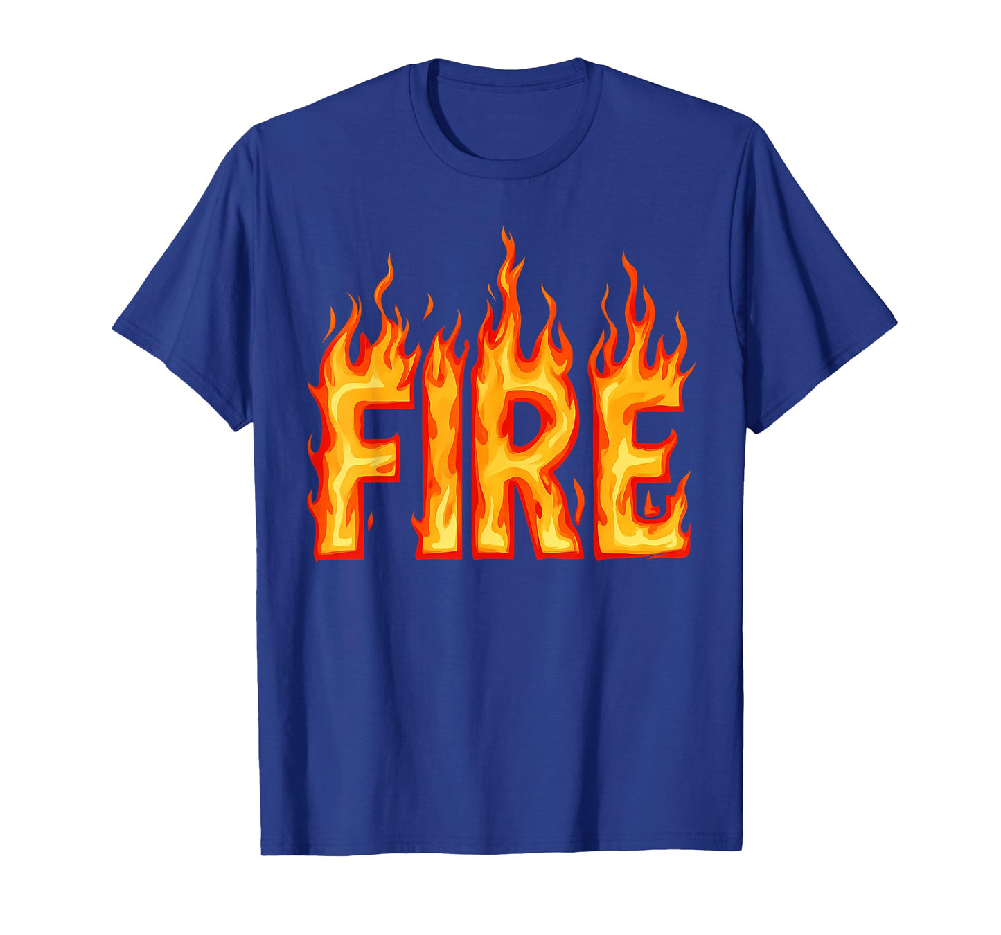 Fire Flame Shirt Adult Kids Men Women Fire and Ice Costume T-Shirt