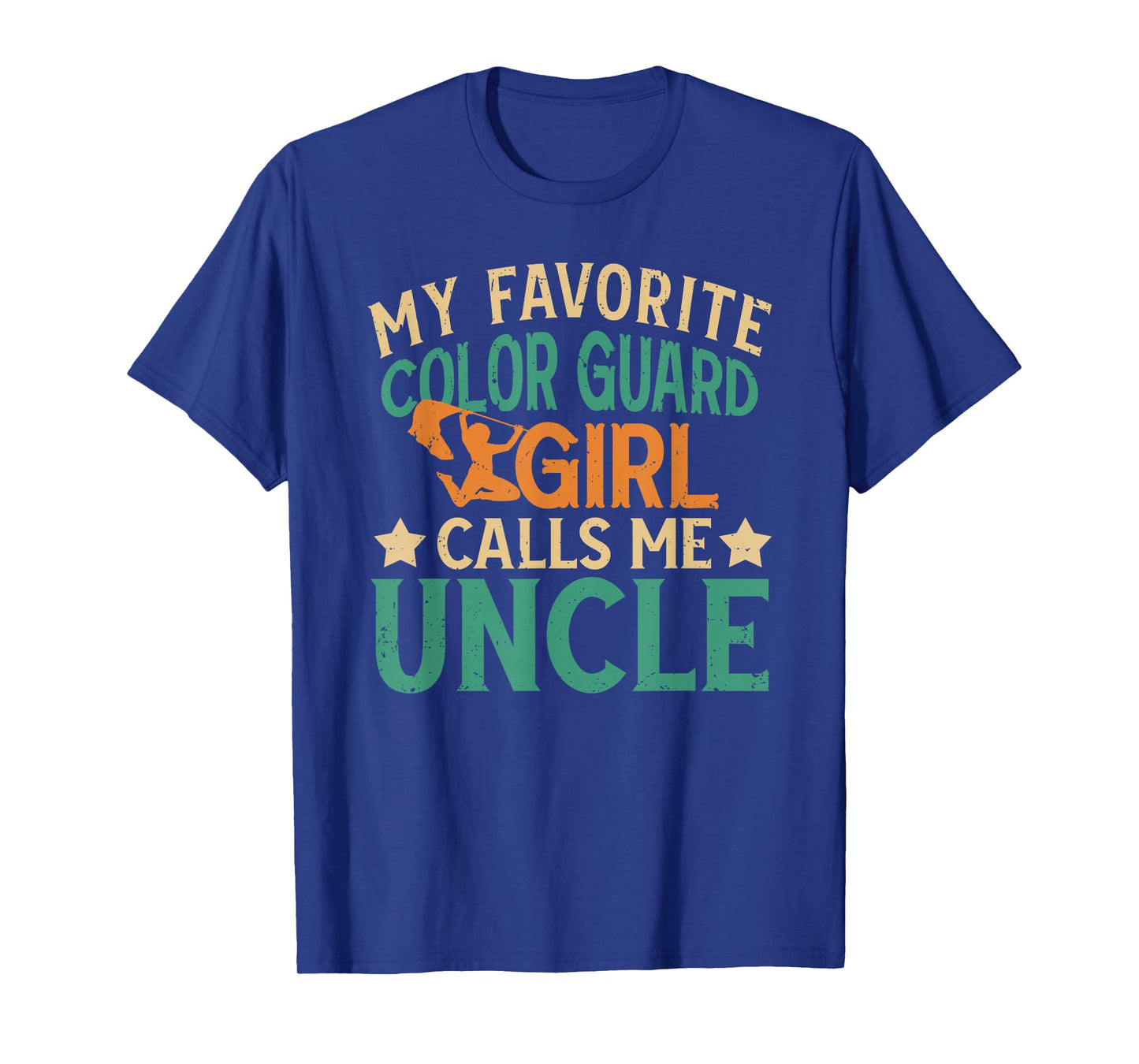 Proud Color Guard Uncle of A Color Guard Member Uncle T-Shirt