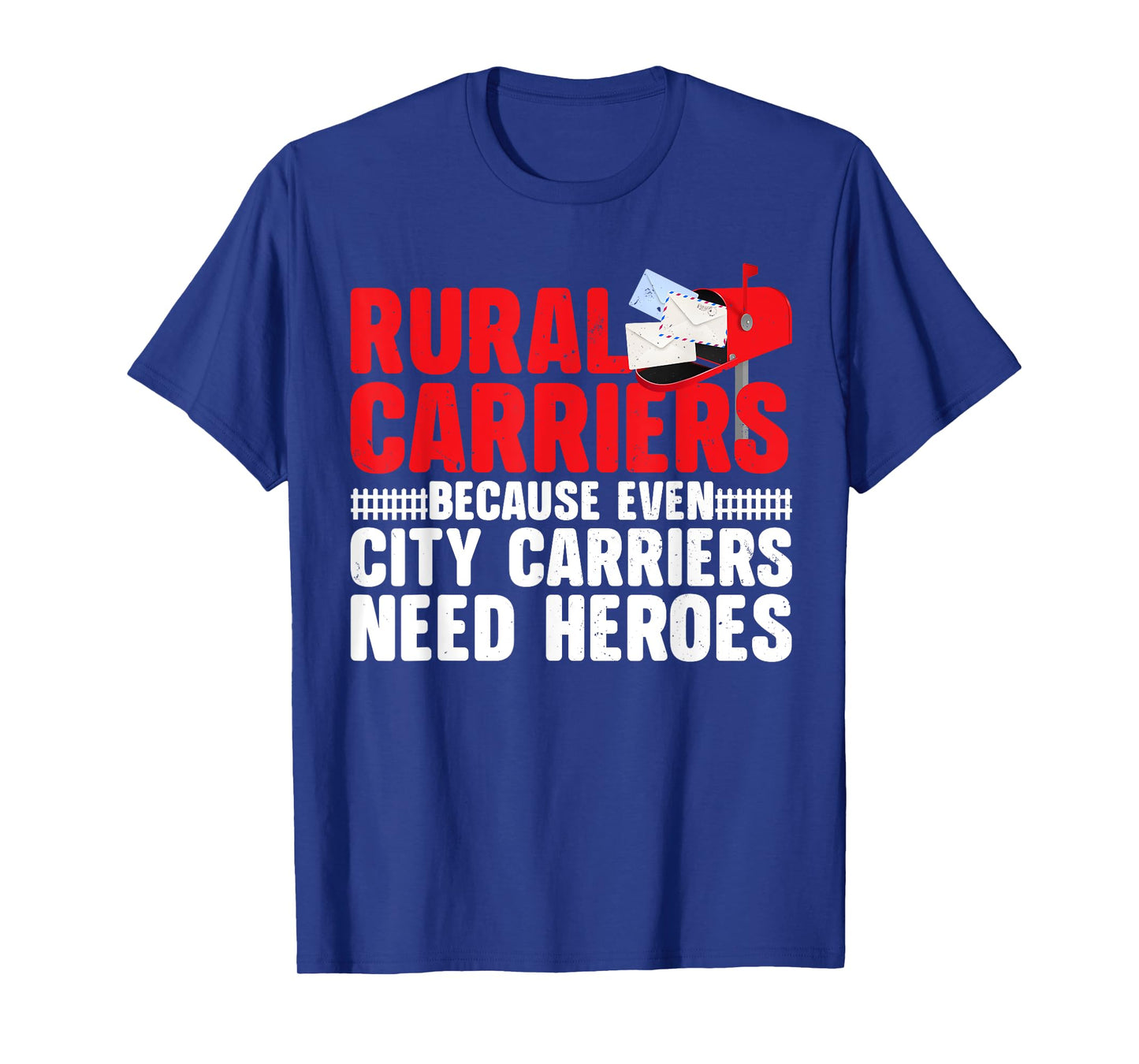 Funny Rural Carrier Art For Men Women Rural Mail Carrier T-Shirt