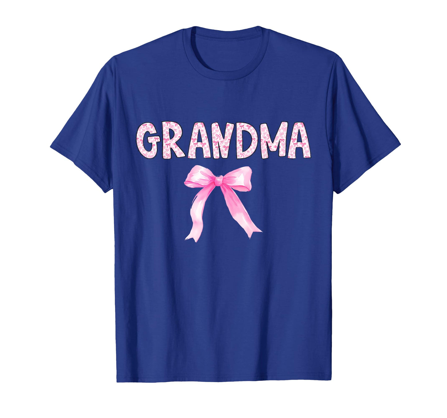 Grandma Birthday Squad Matching Coquette Bow Family Party T-Shirt