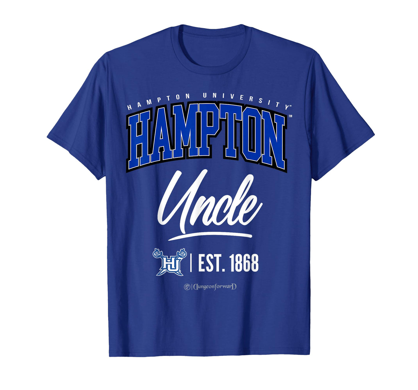 Hampton University - HU HBCU Uncle T-Shirt