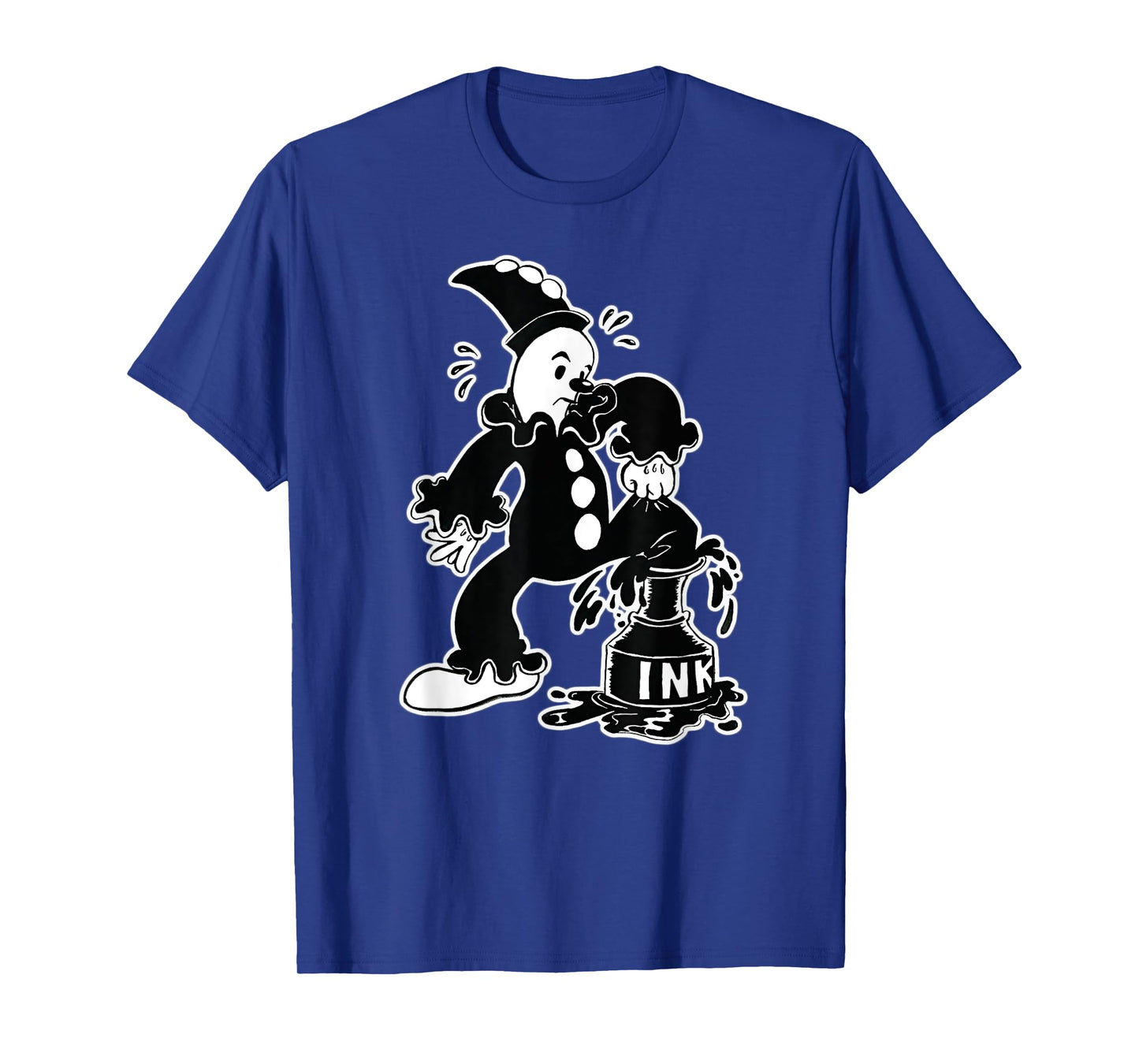 Koko the Clown Out of the Inkwell Gothic Vintage Cartoon T-Shirt