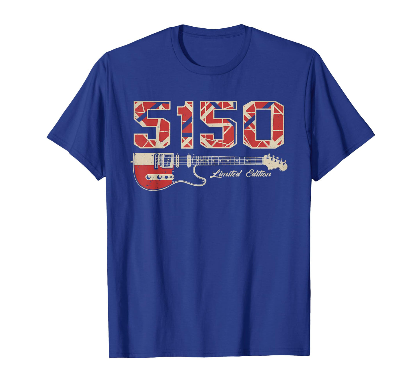 Vintage 5150 Classic Rock Music Guitar Limited Edition T-Shirt