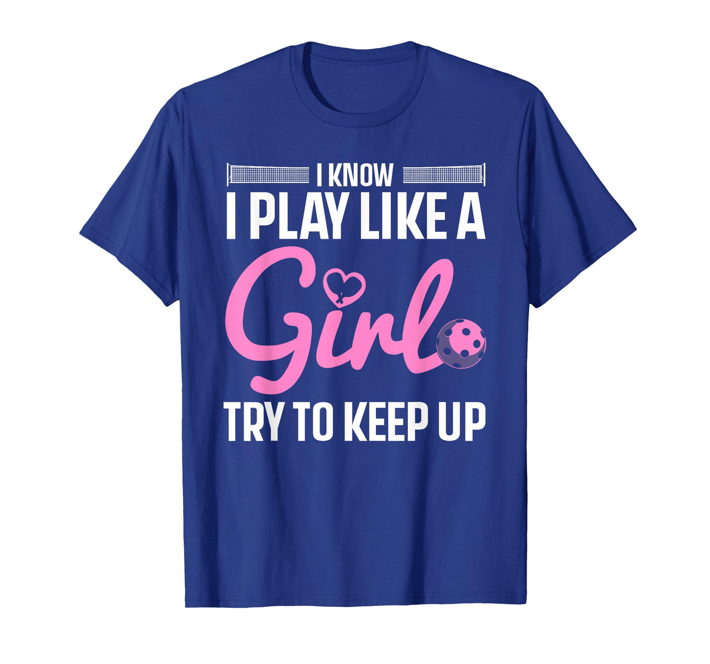 Cool Pickleball Art For Women Girls Player Pickleball Lover T-Shirt