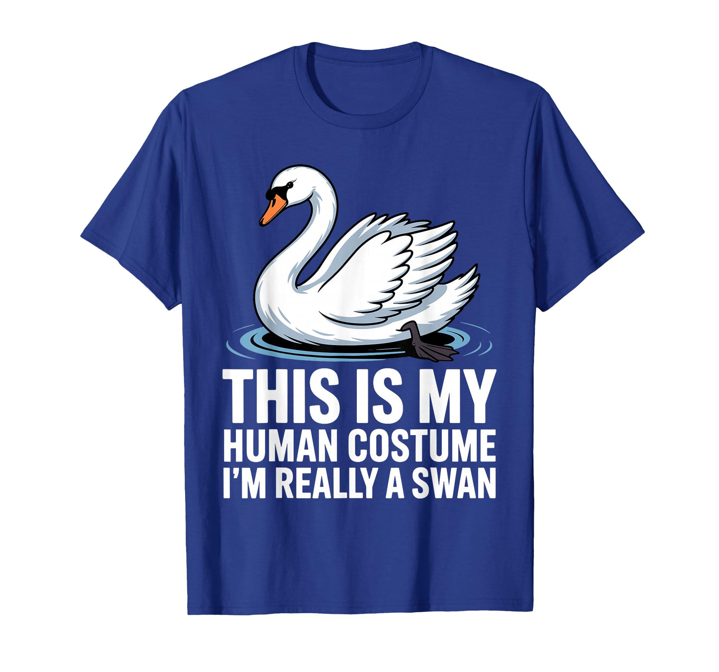 Funny Swan Design for Men Women Toddlers Animal Swan Lover T-Shirt