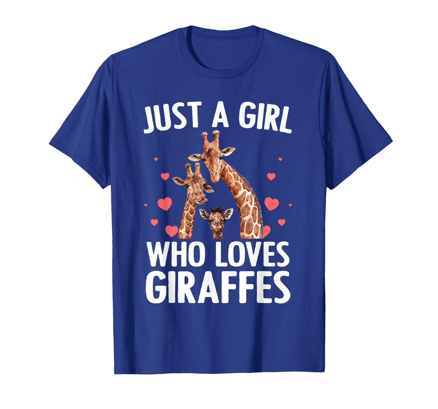 Cool Giraffe For Women Girls Africa Safari Zoo Animal Lovers T-Shirt