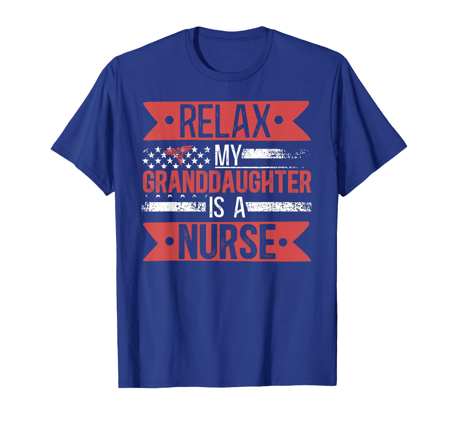 My Granddaughter Is A Nurse Grandpa Of A Nurse Grandfather T-Shirt