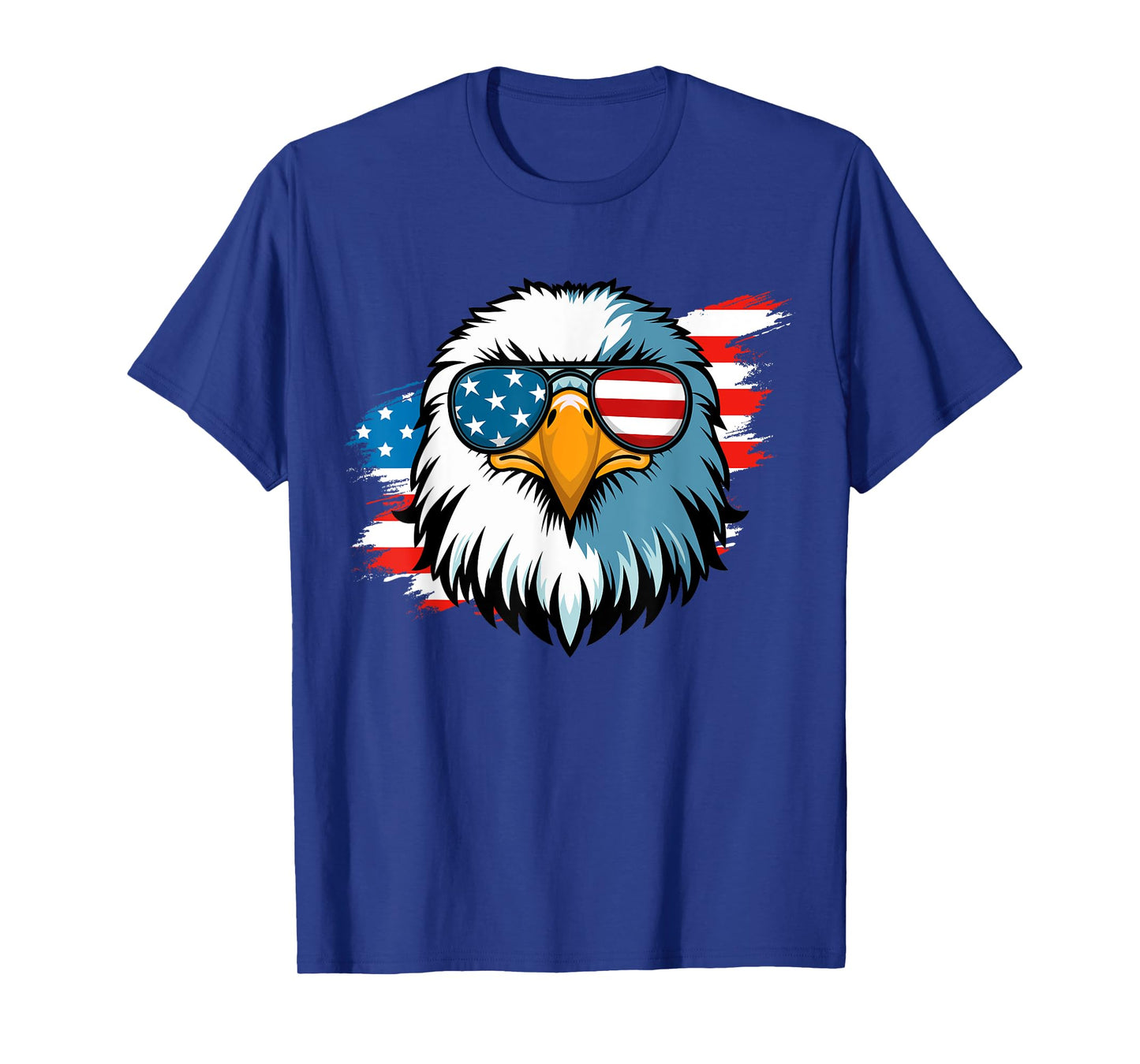 4th of July Patriotic American Flag Fourth of July Men Boys T-Shirt