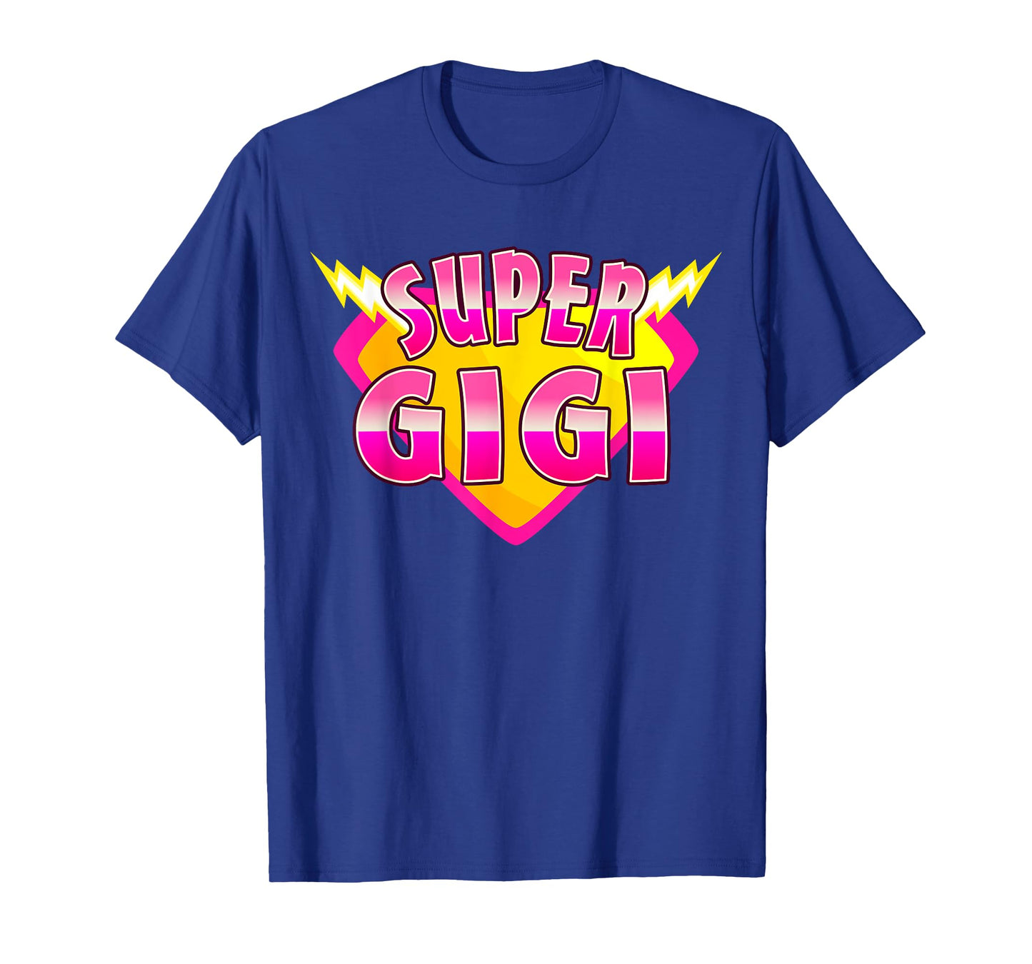 Super Gigi Superhero Grandmother Comic Book Family Matching T-Shirt