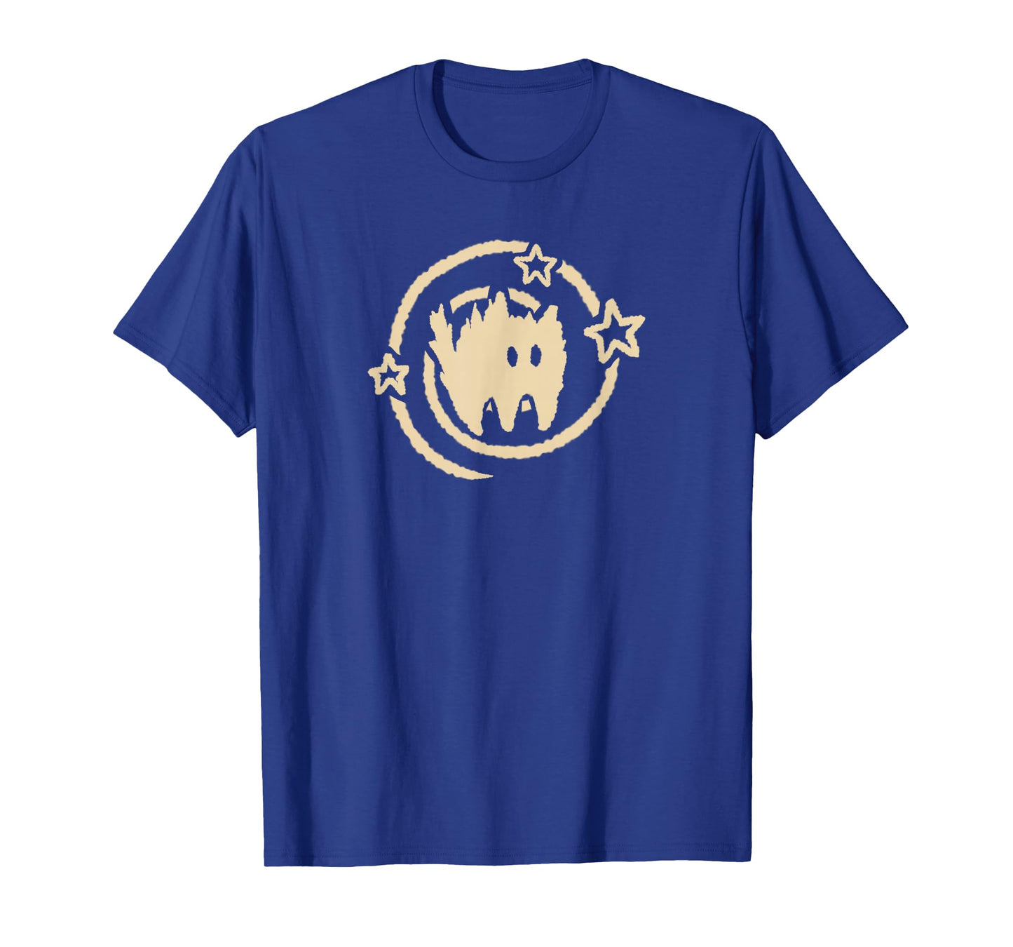 90s Y2K Scary Cat Tomcat Kitten is Scared under Starry Tail T-Shirt
