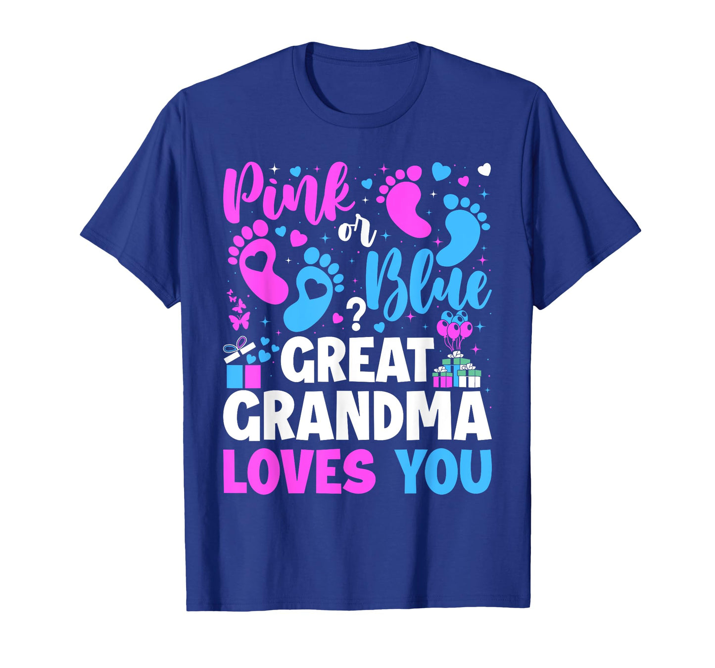 Gender Reveal Great Grandma T-Shirt